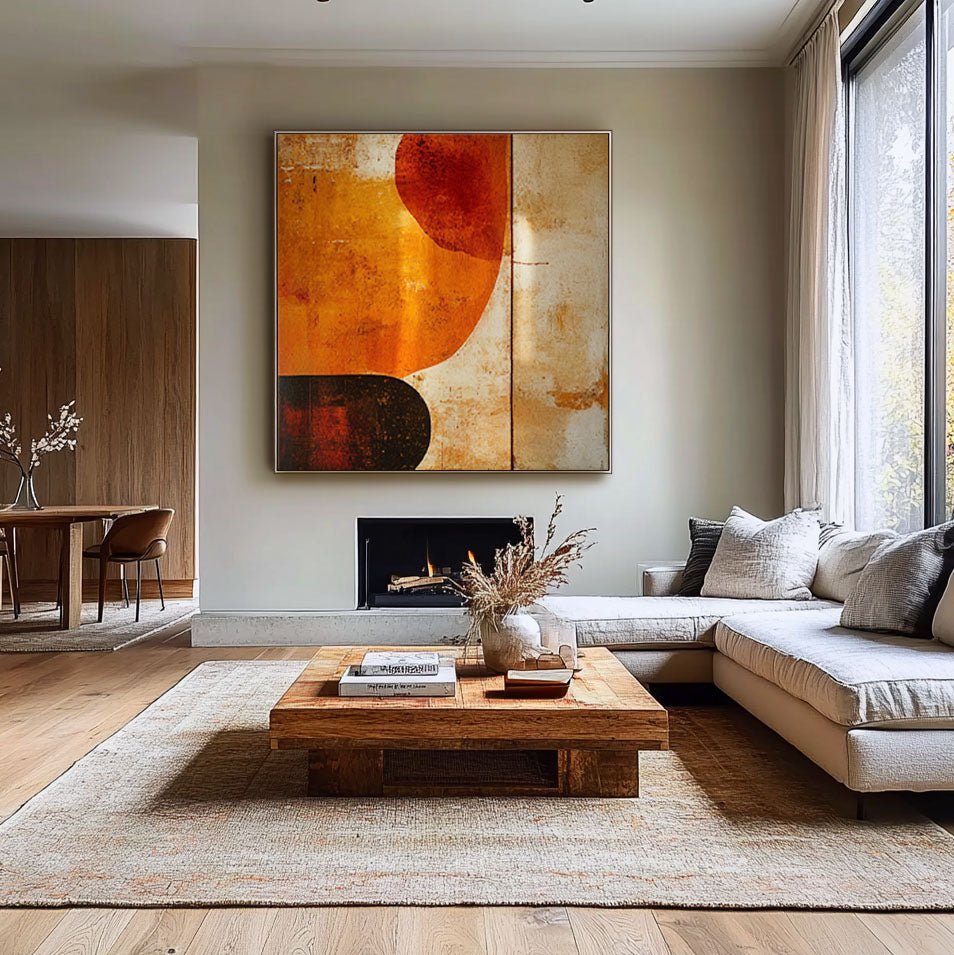 Abstract Art "Passion Intemporelle"