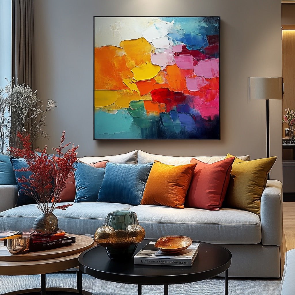 Abstrakte Kunst „Reflet Intérieur“