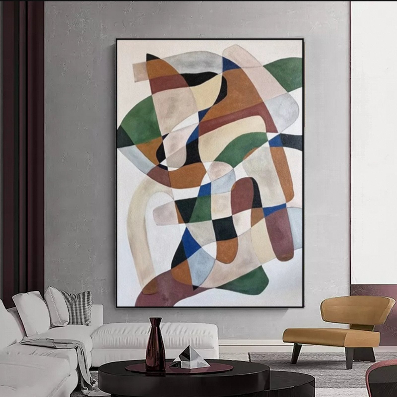 Abstract Colorful Painting "Joy"