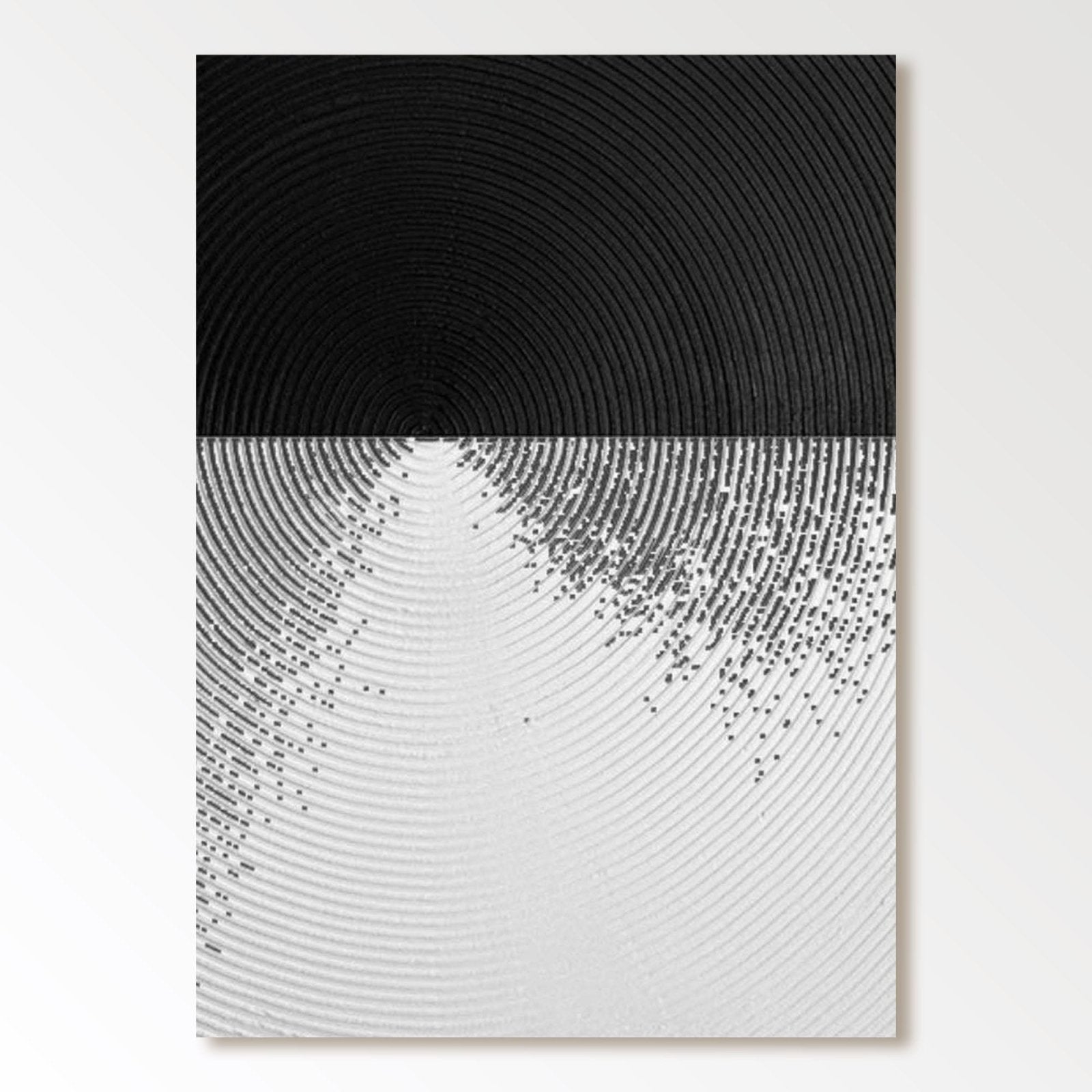 Abstract Minimalist Painting "Immerse"