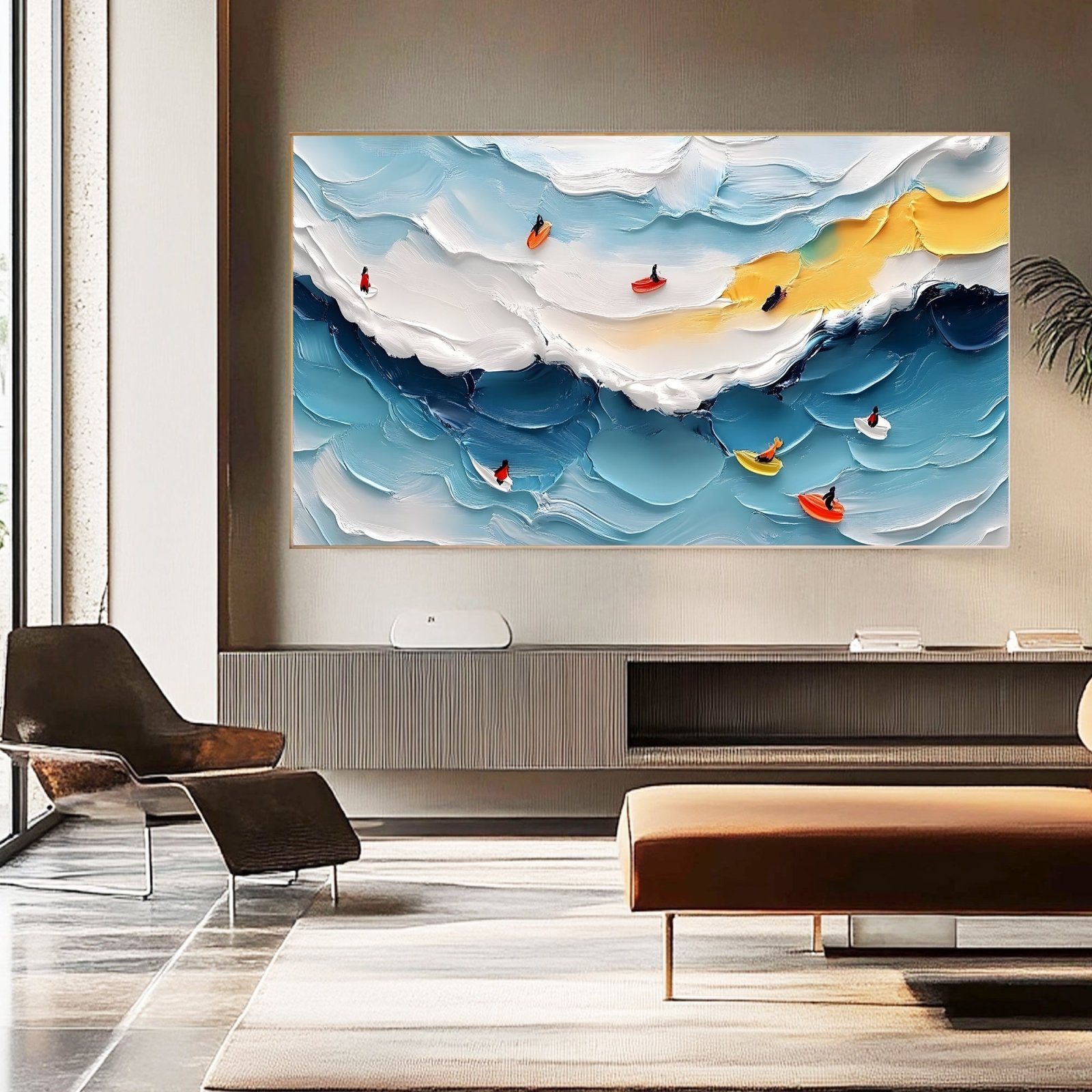 Abstract Painting "Adabtación"