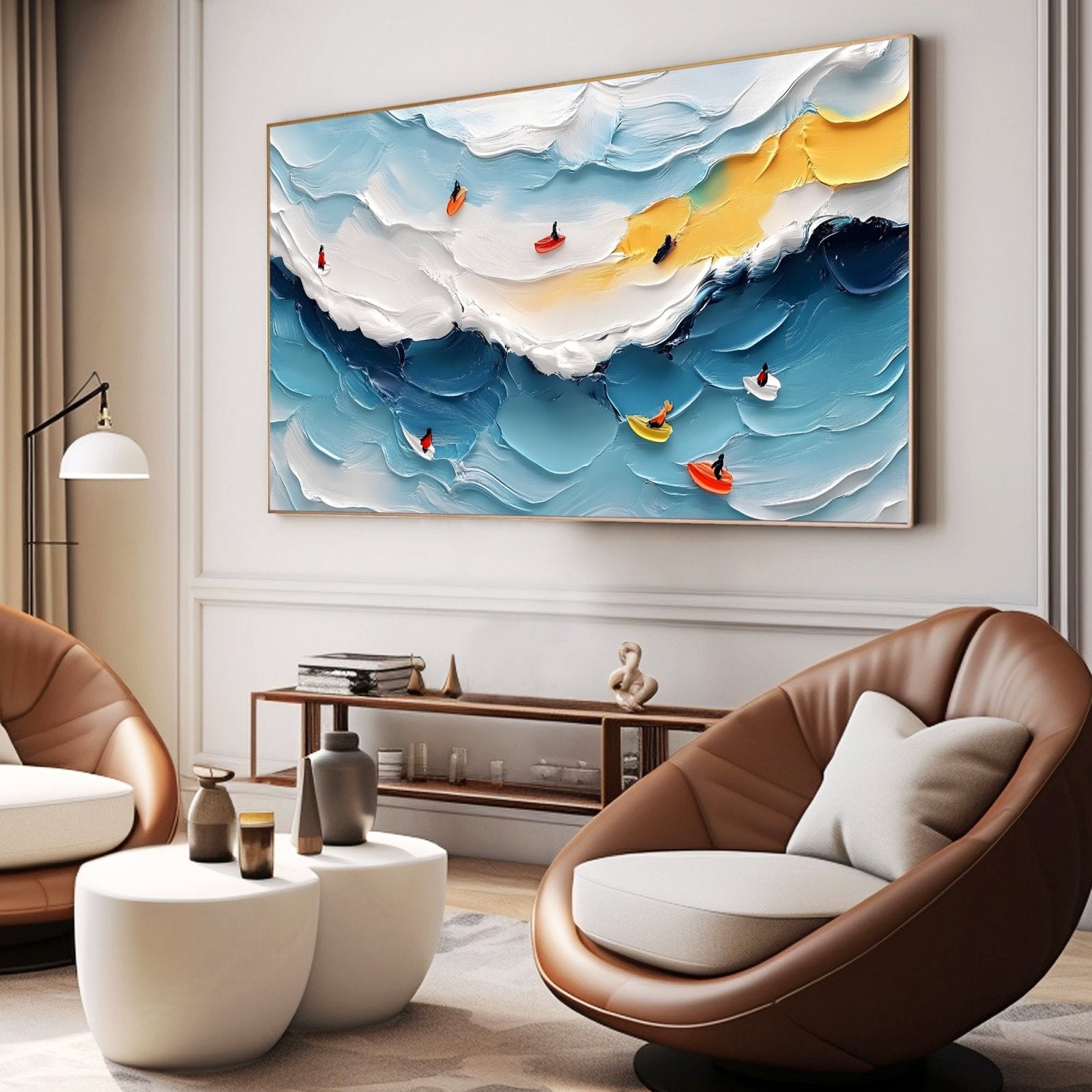 Abstract Painting "Adabtación"