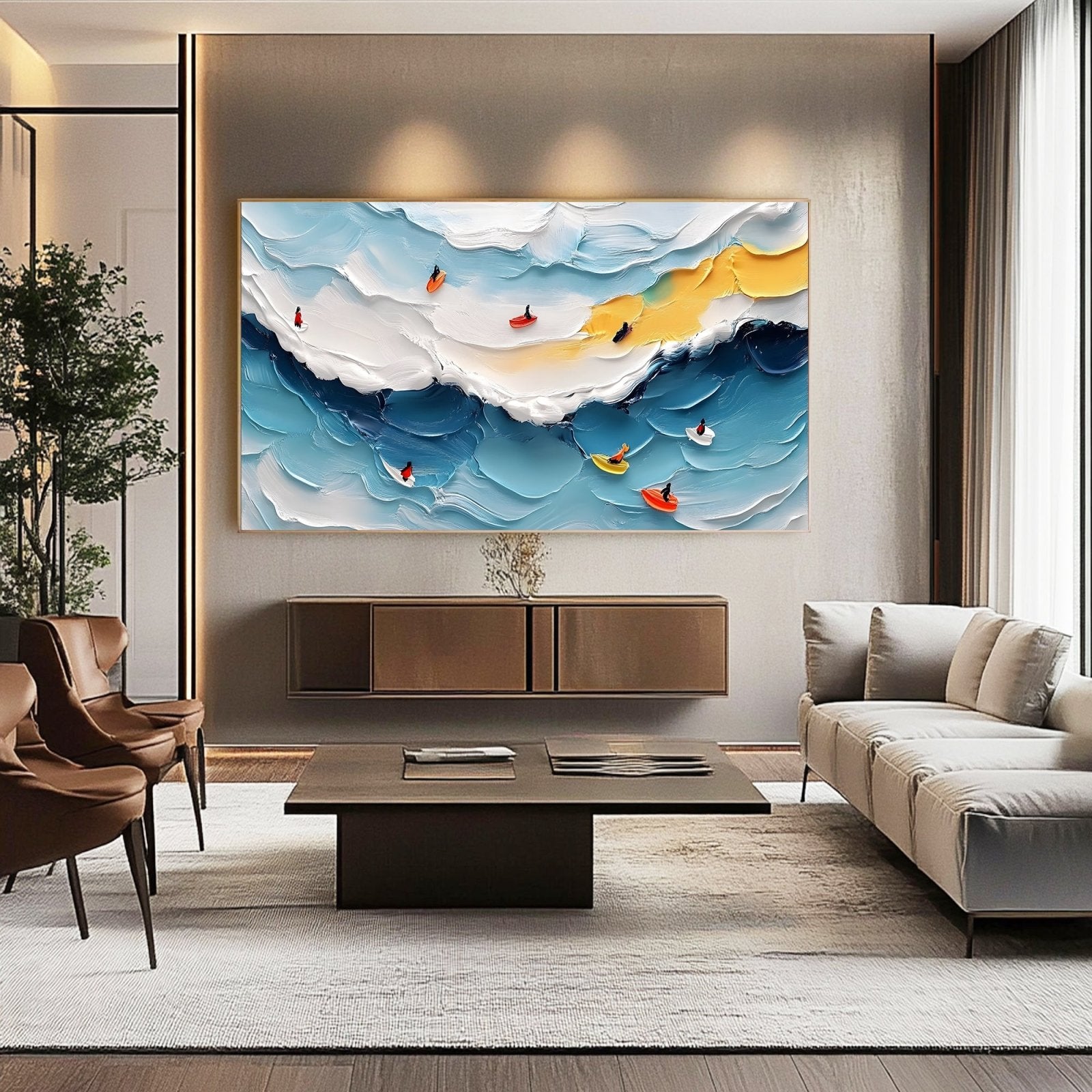 Abstract Painting "Adabtación"