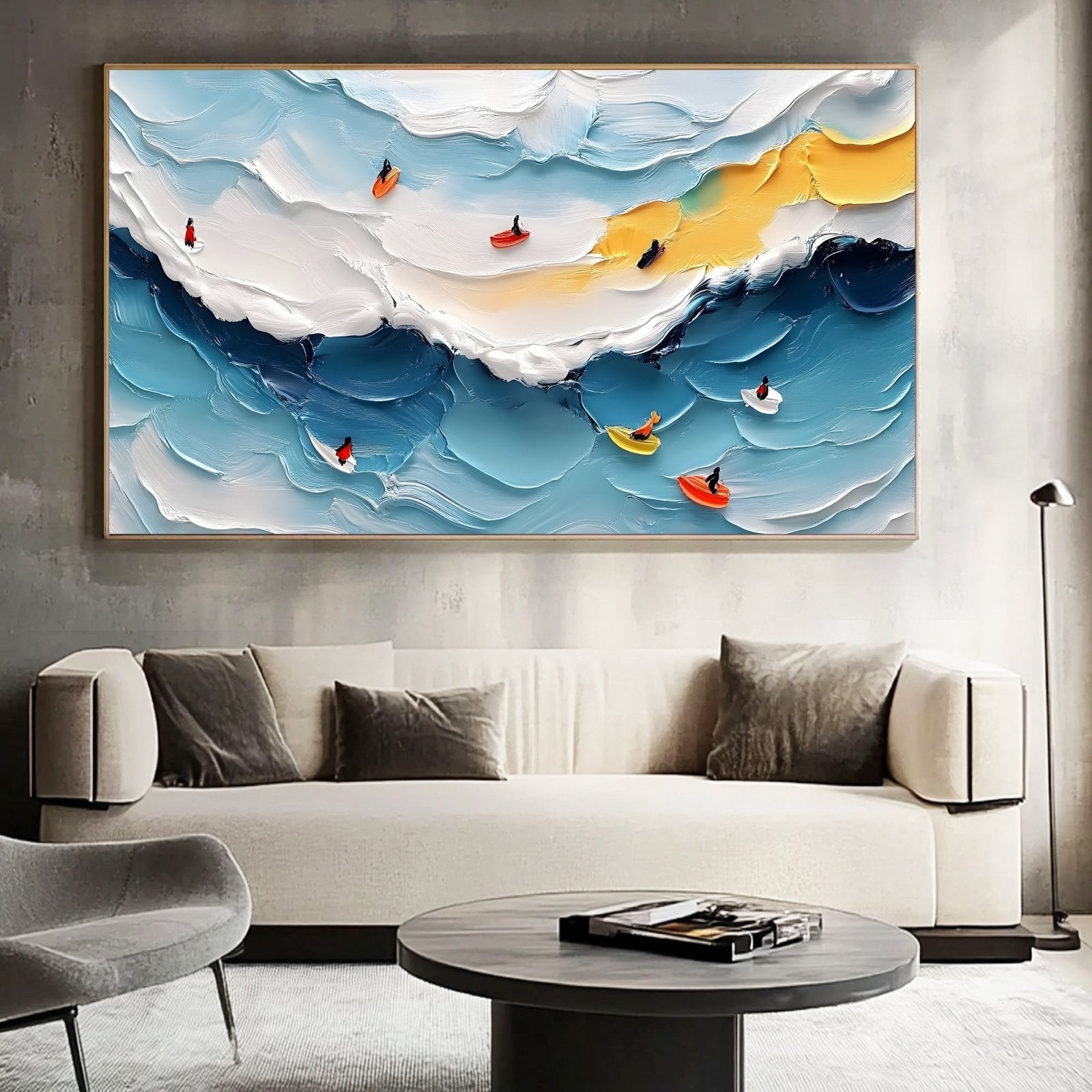 Abstract Painting "Adabtación"
