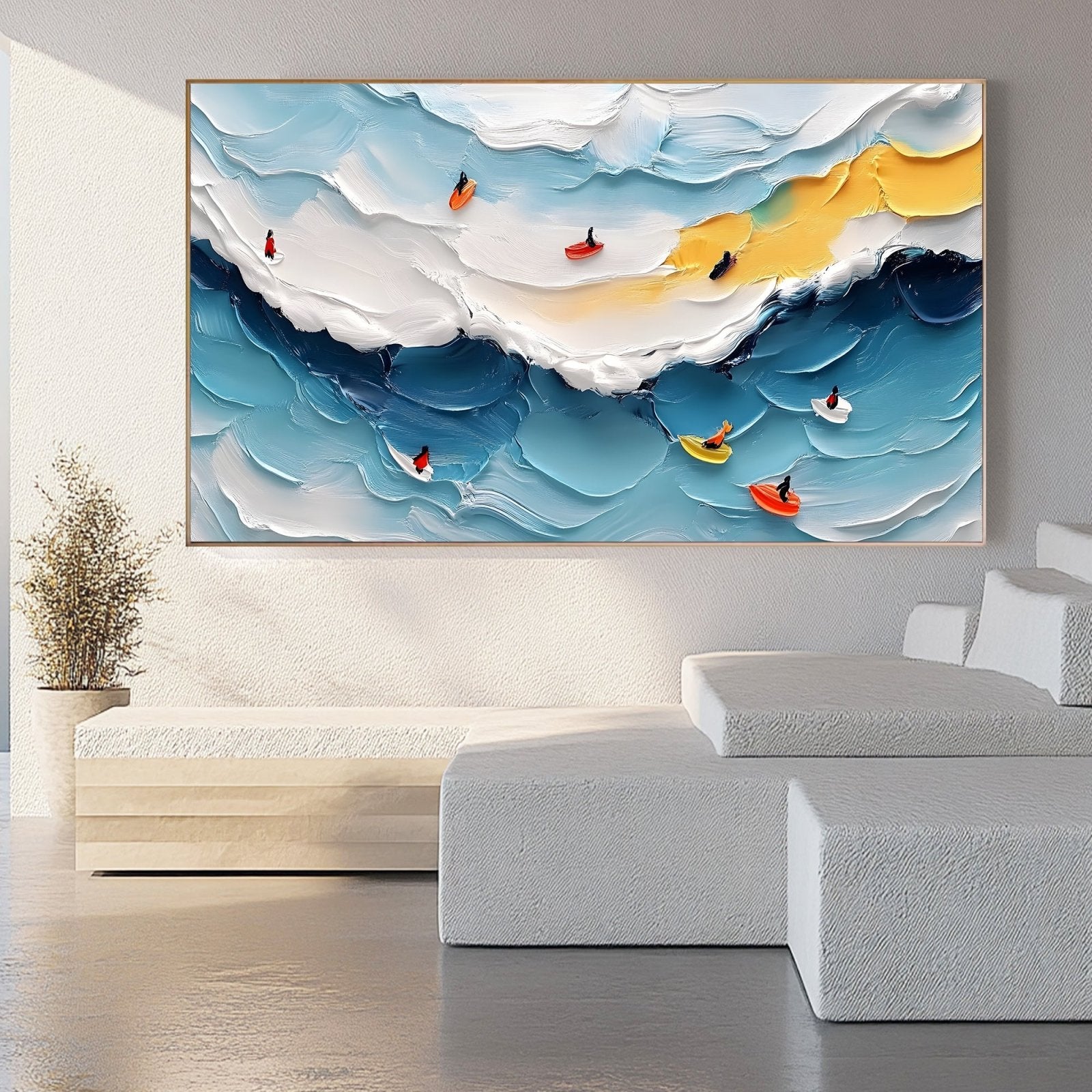 Abstract Painting "Adabtación"