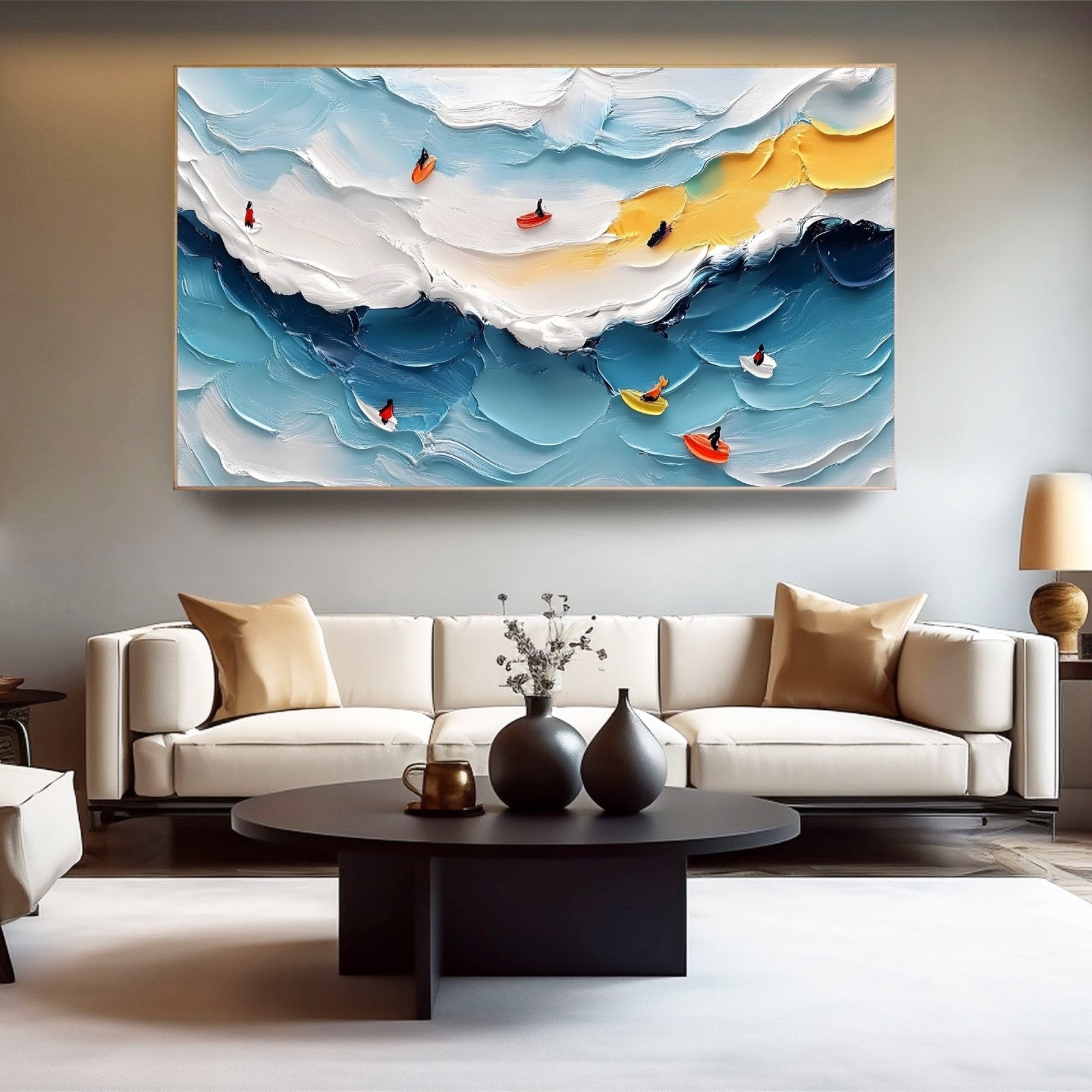 Abstract Painting "Adabtación"