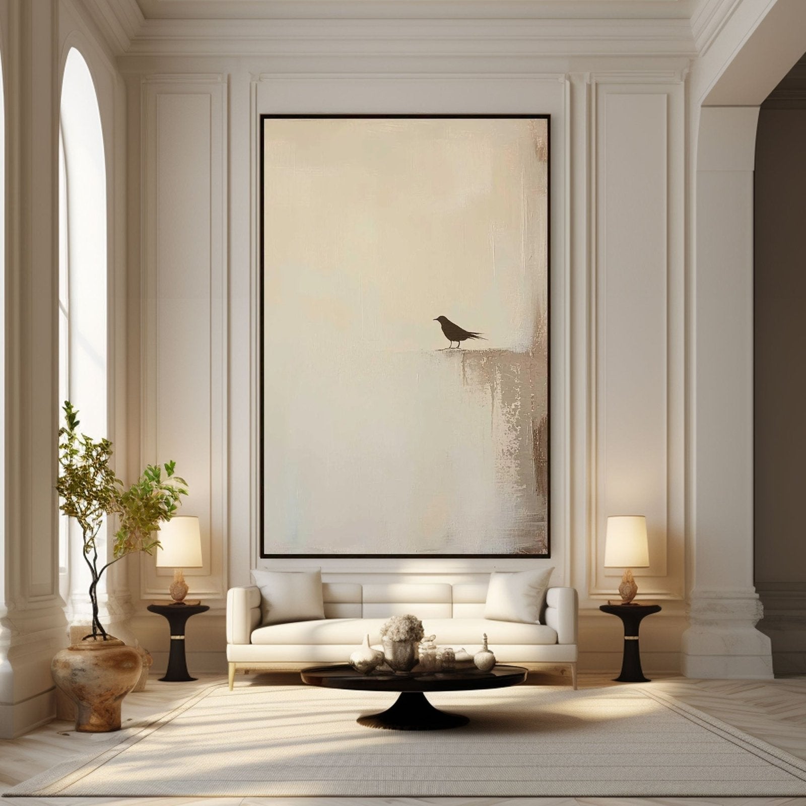 Abstract Painting "Aonair Éan”
