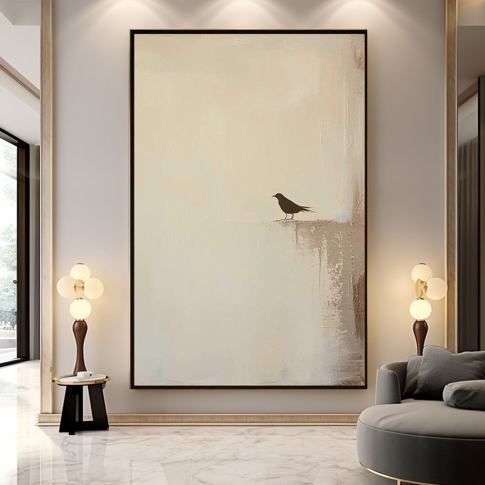 Abstract Painting "Aonair Éan”