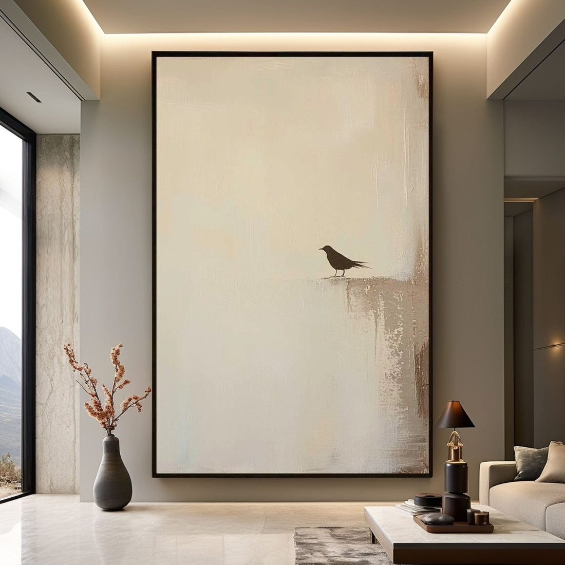 Abstract Painting "Aonair Éan”