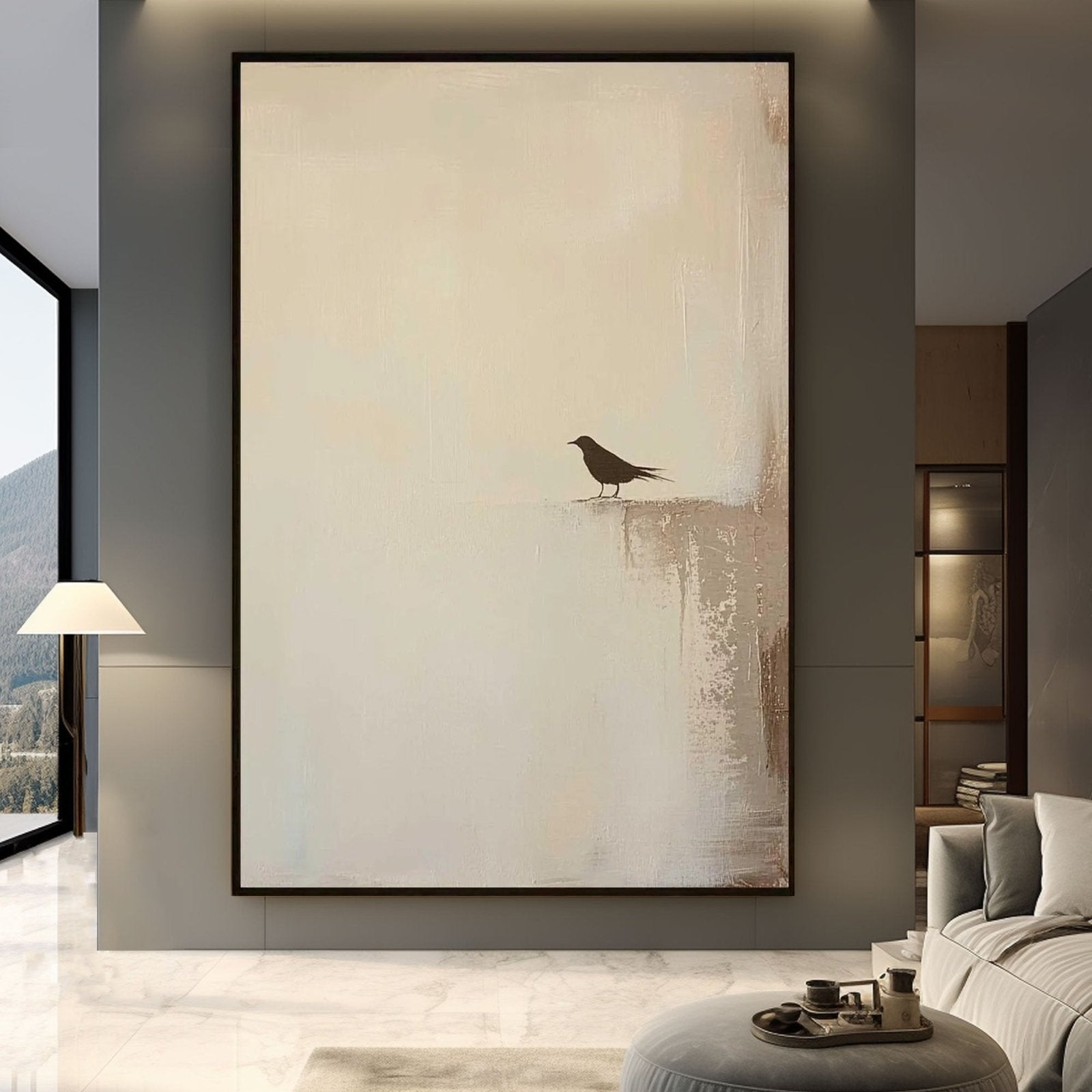 Abstract Painting "Aonair Éan”