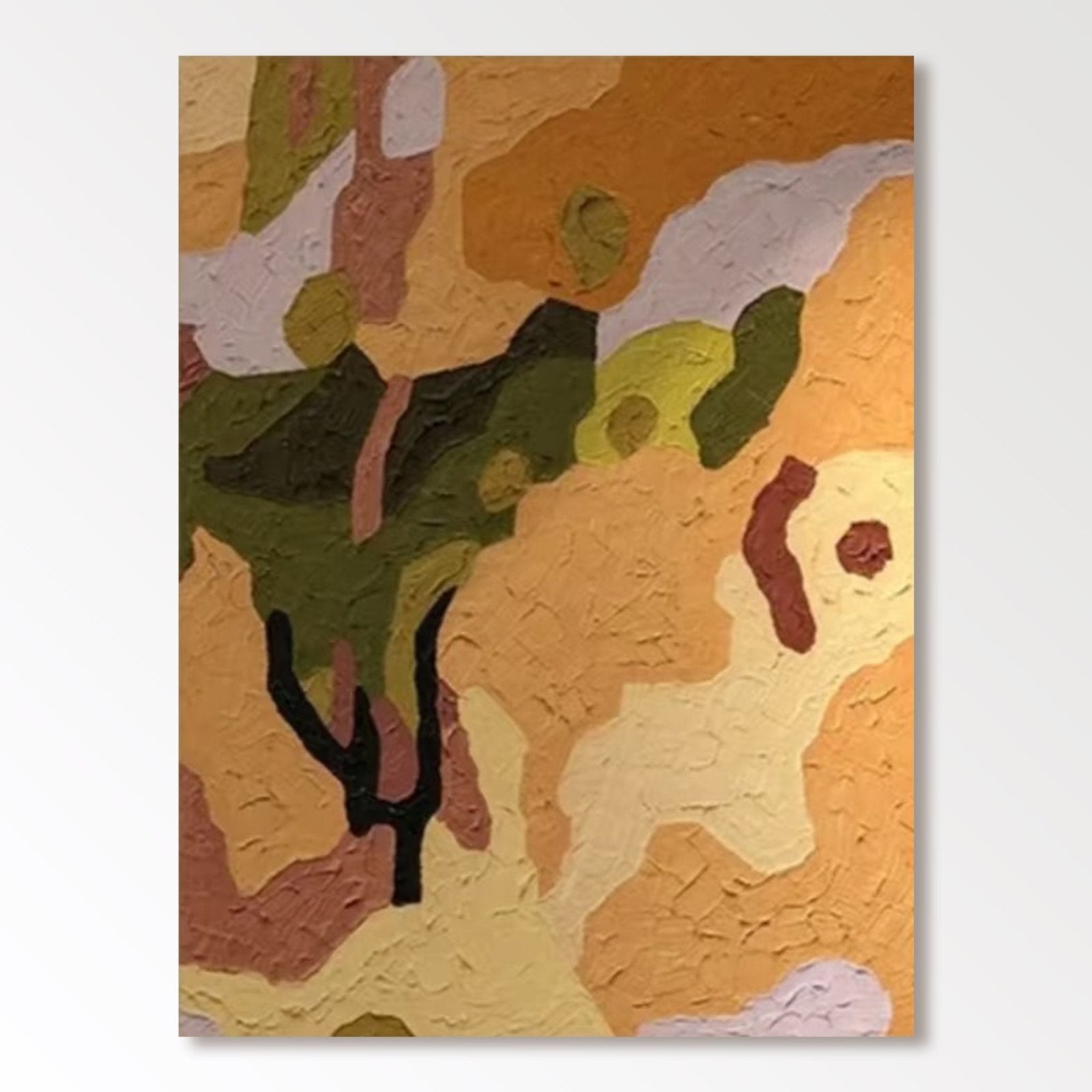 Abstract Painting "Arbol Misterioso”