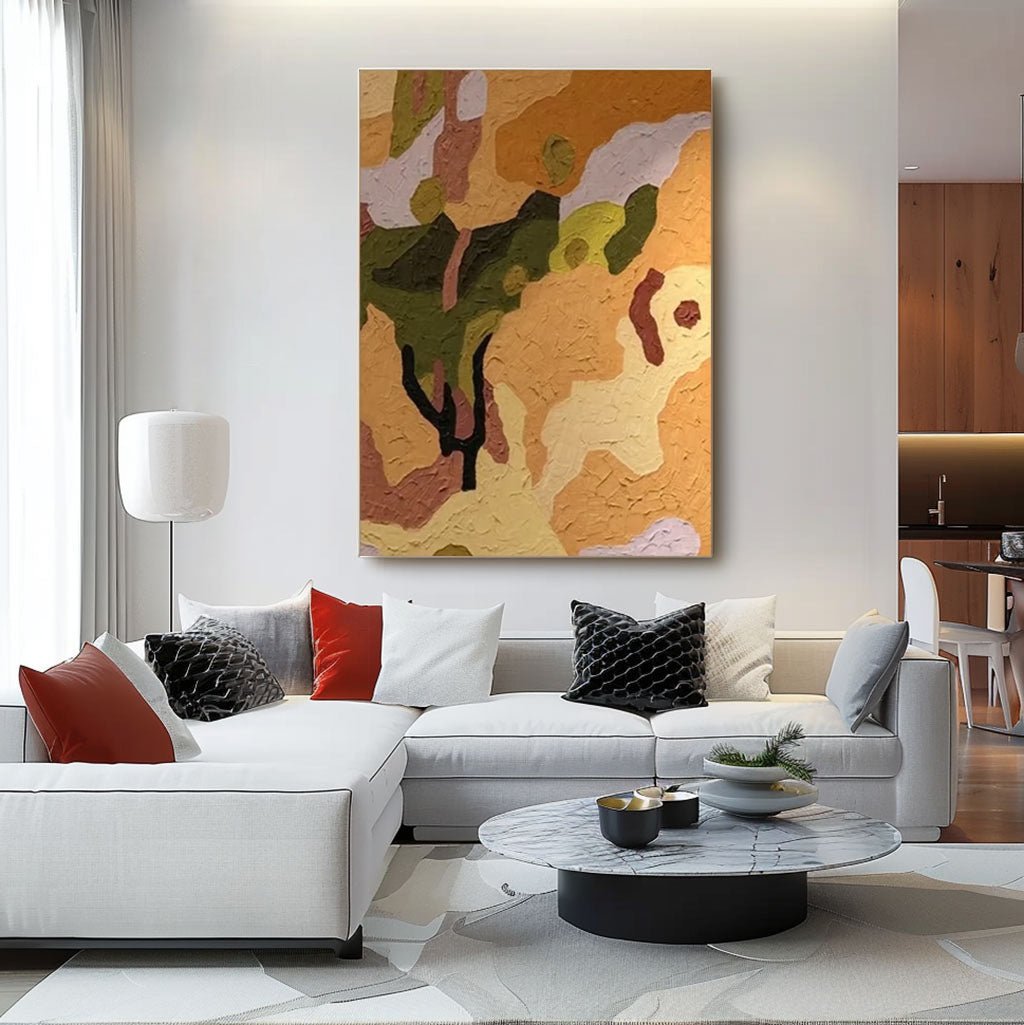 Abstract Painting "Arbol Misterioso”