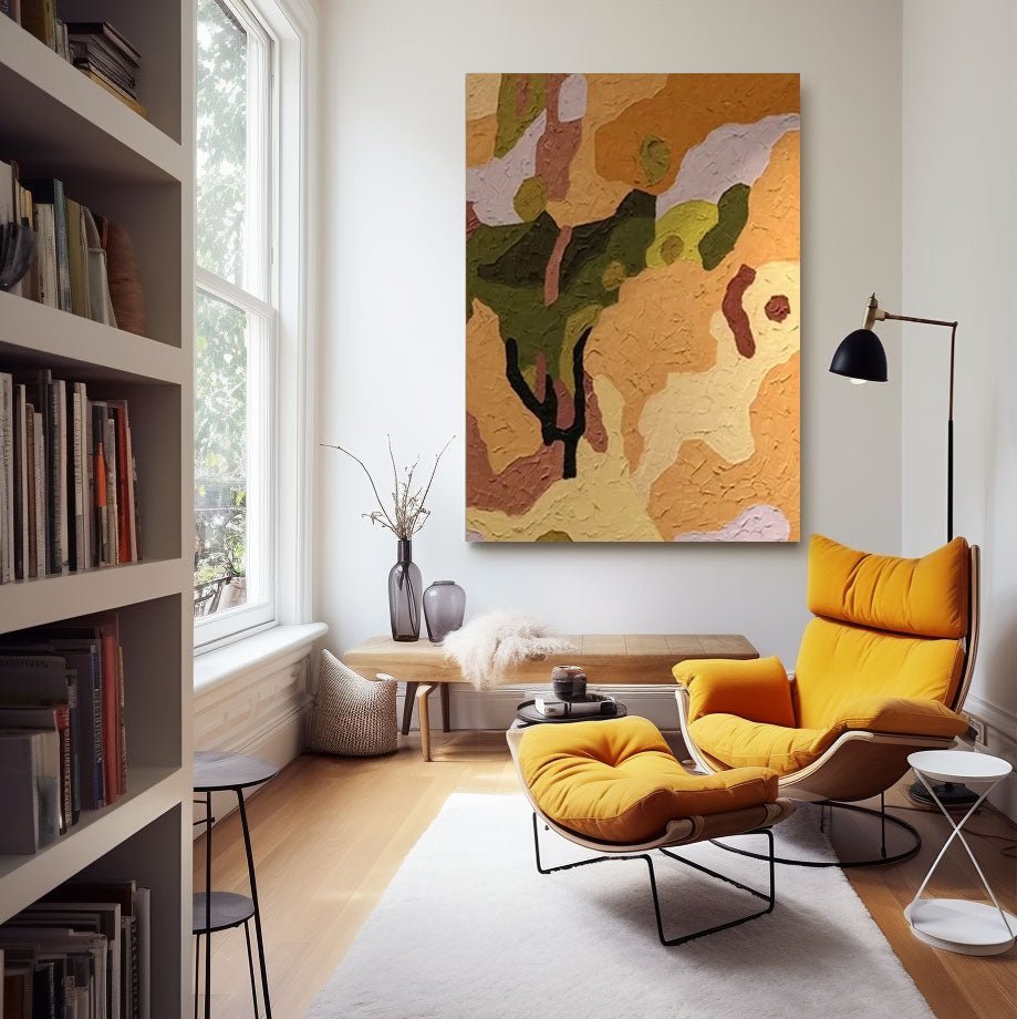 Abstract Painting "Arbol Misterioso”
