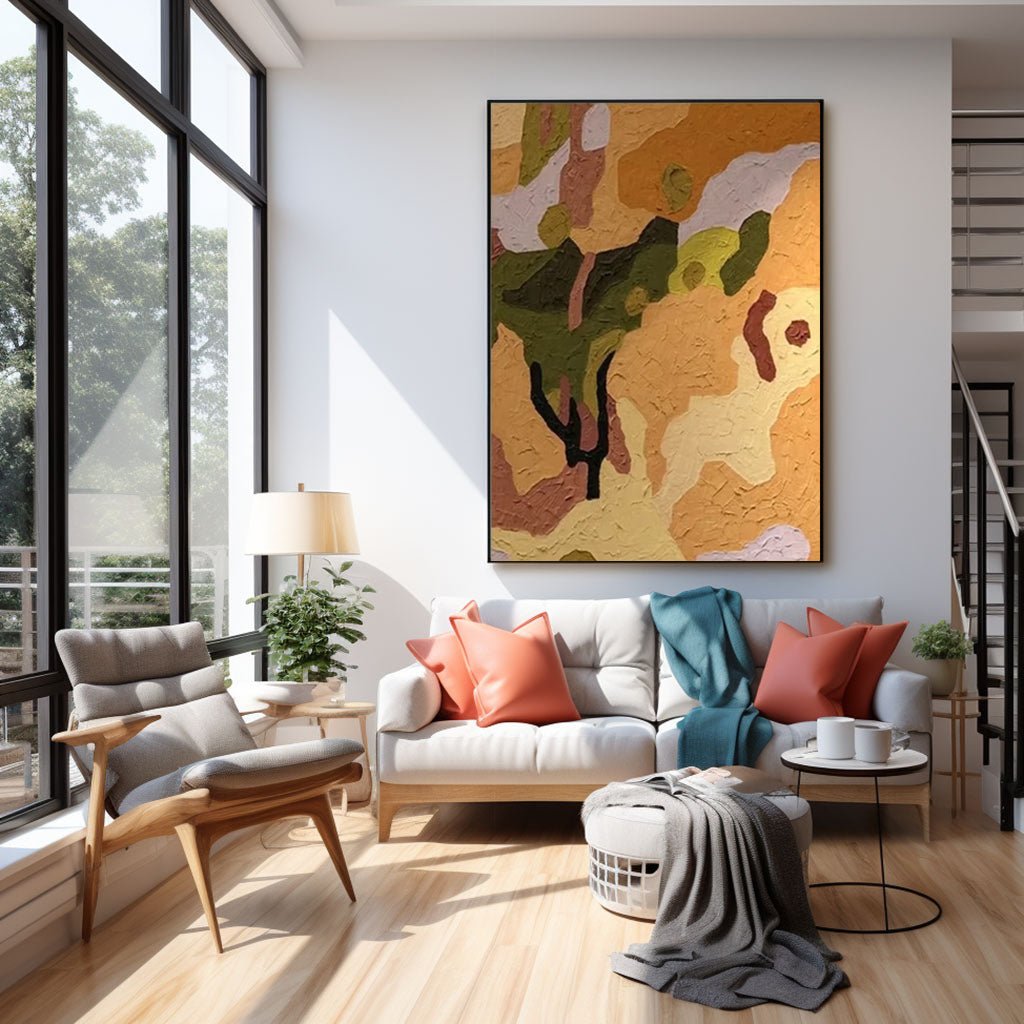 Abstract Painting "Arbol Misterioso”
