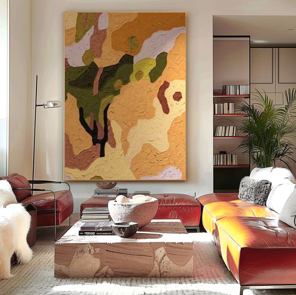 Abstract Painting "Arbol Misterioso”