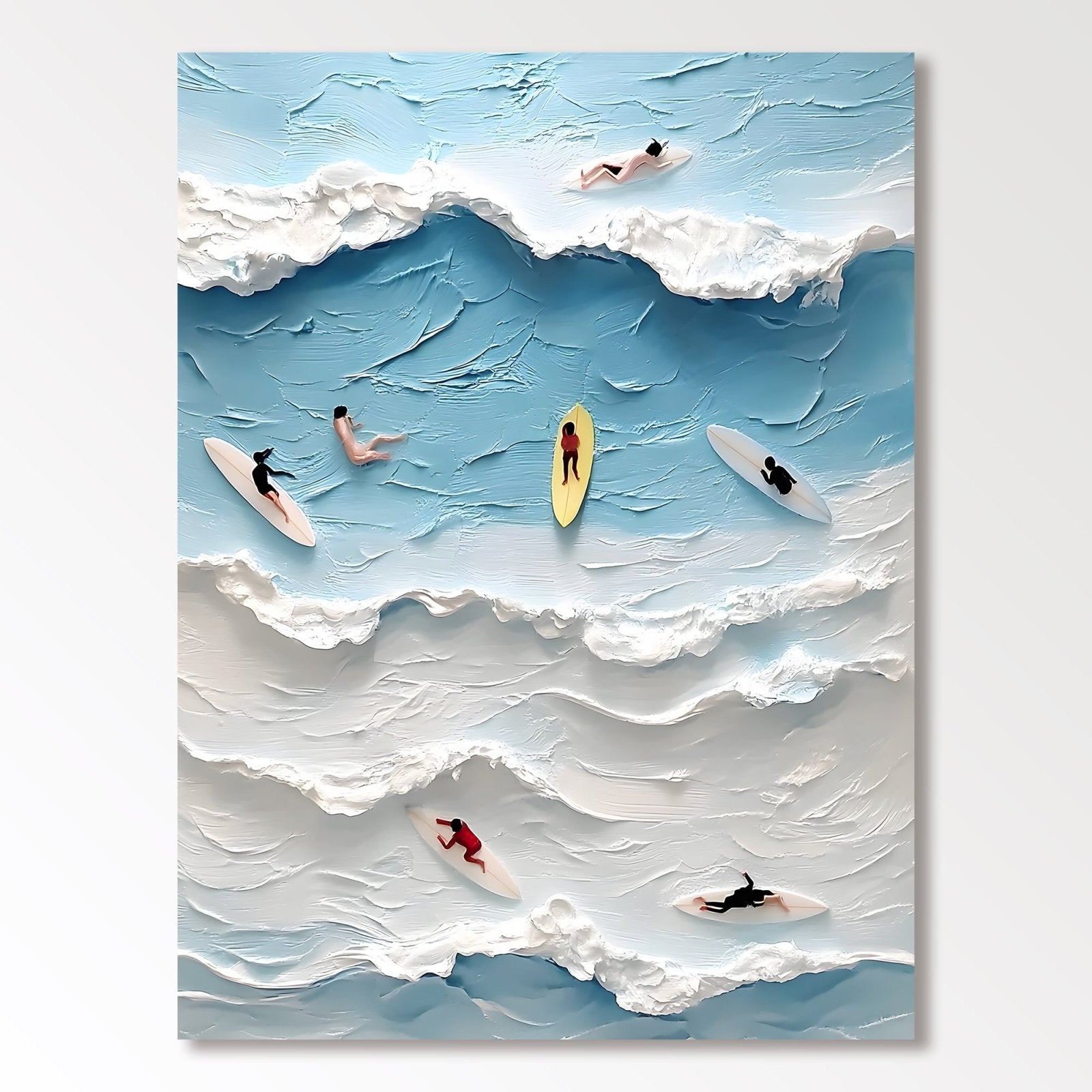 Abstract Painting "Armonía Acuática"