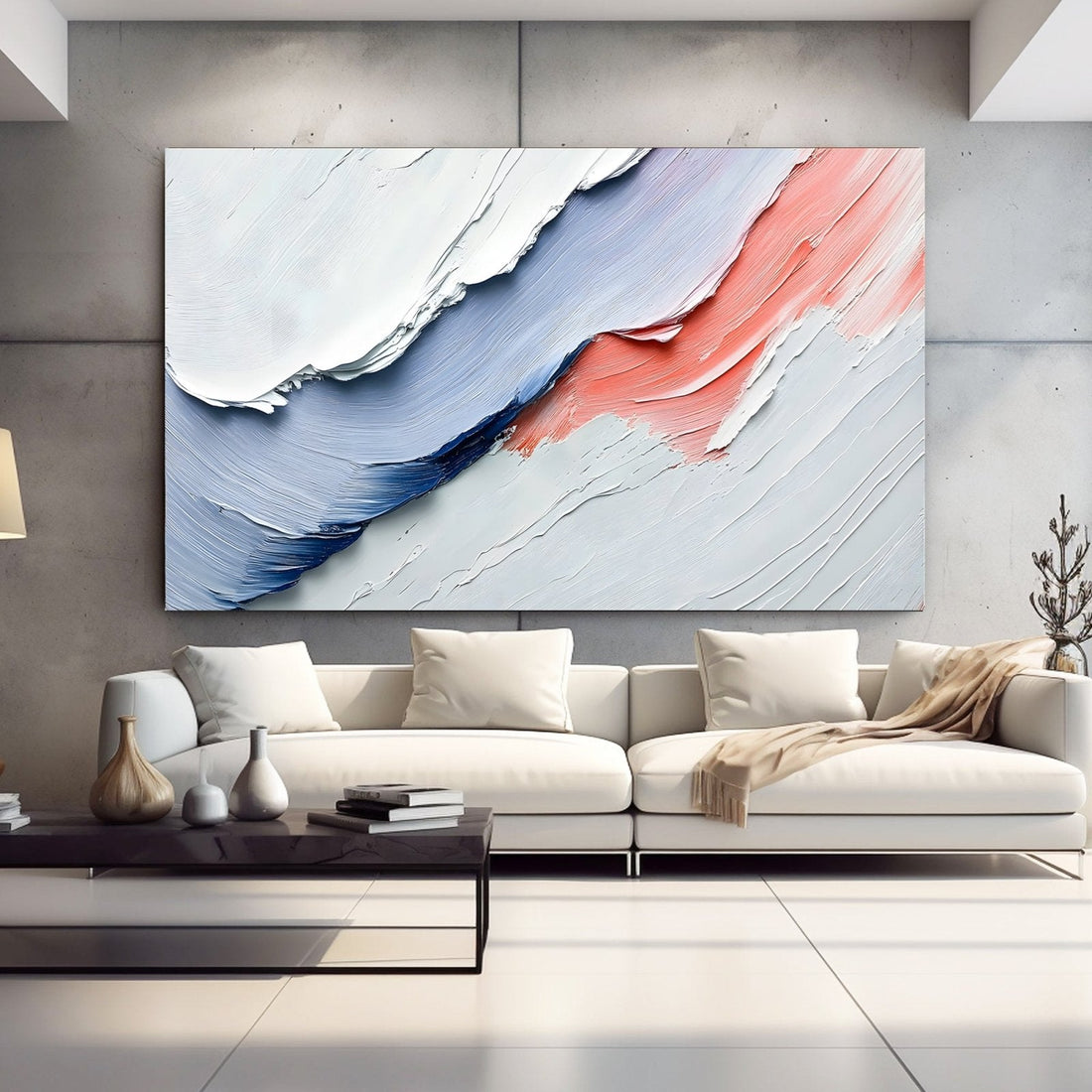 Abstract Painting "Armonía de Tonalidades"