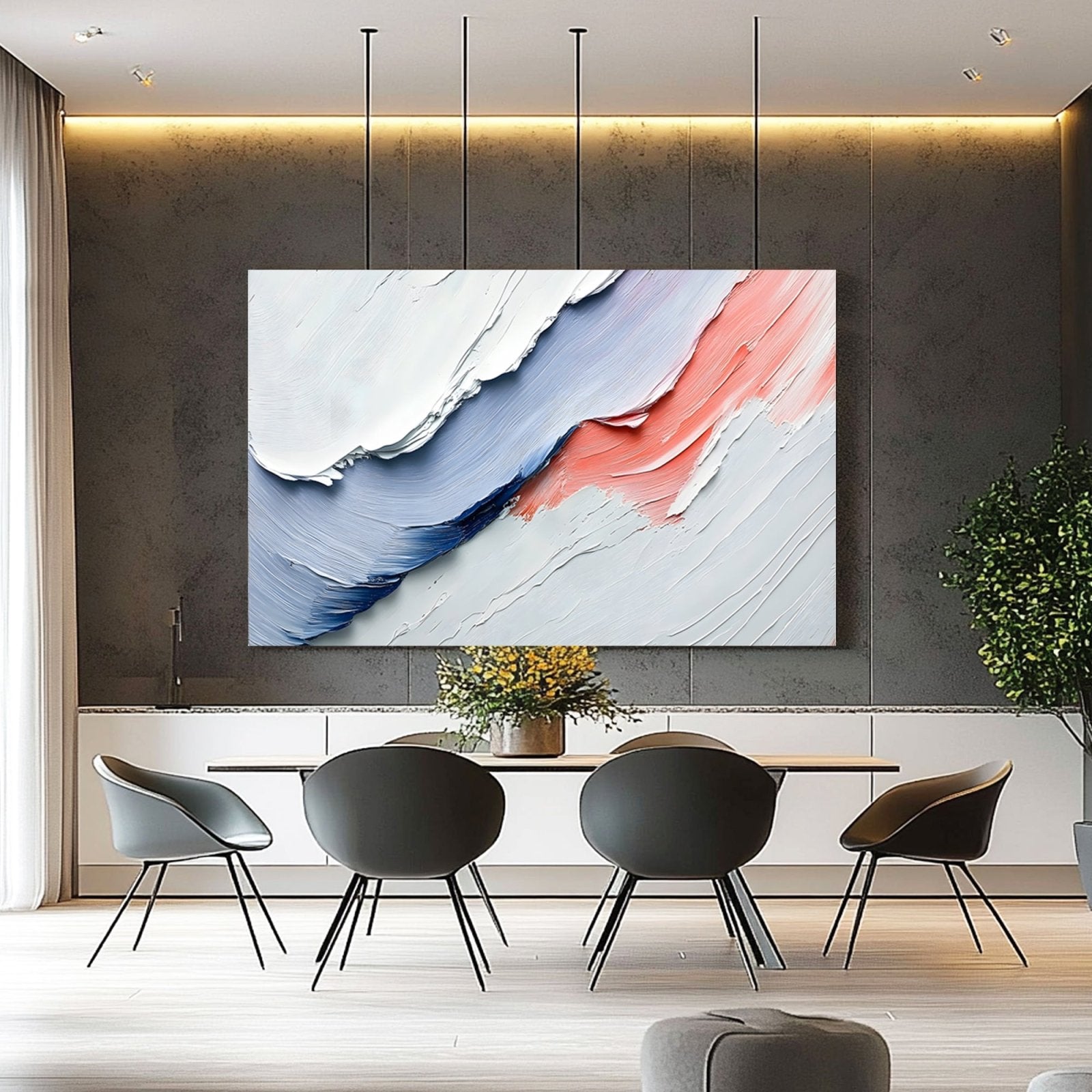 Abstract Painting "Armonía de Tonalidades"