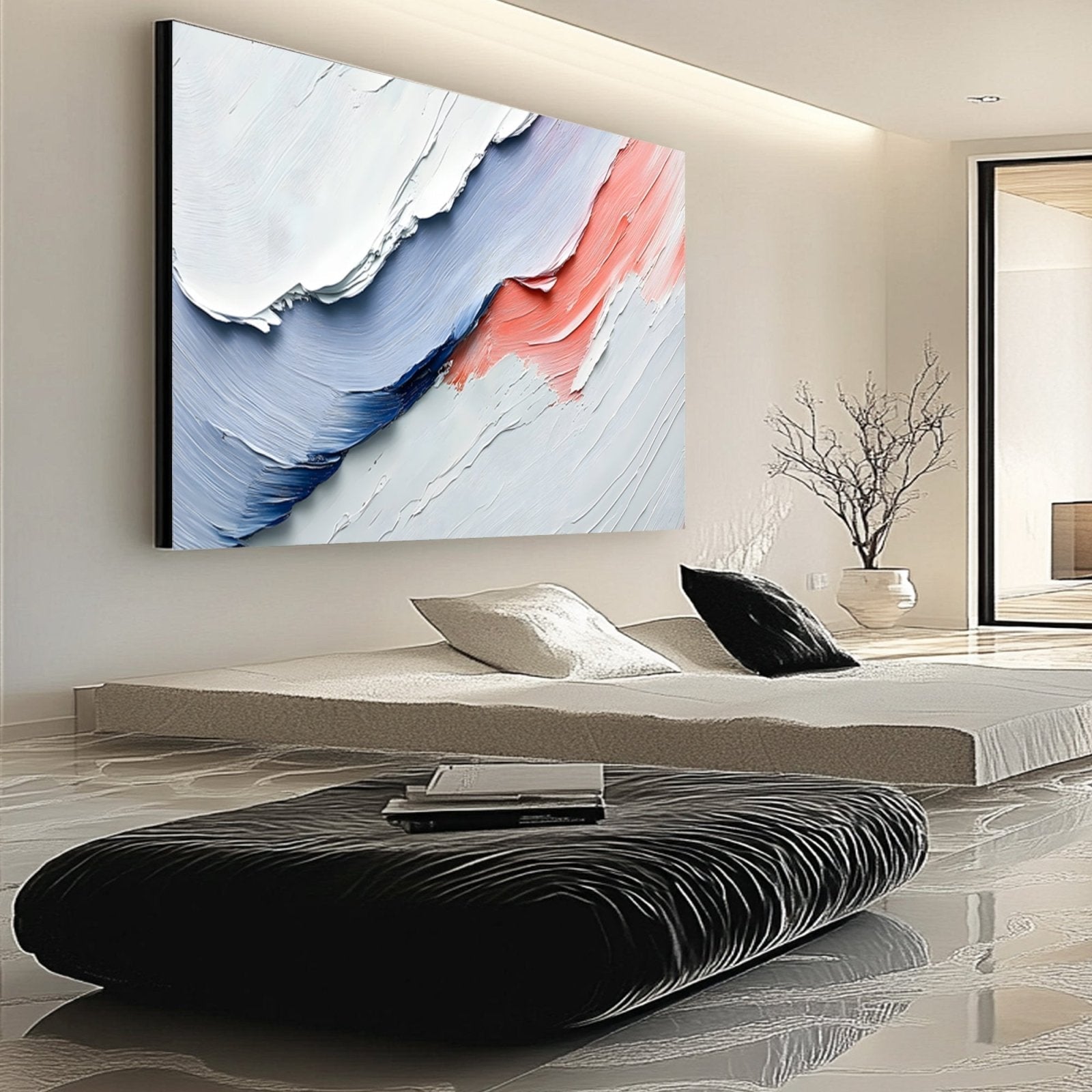 Abstract Painting "Armonía de Tonalidades"