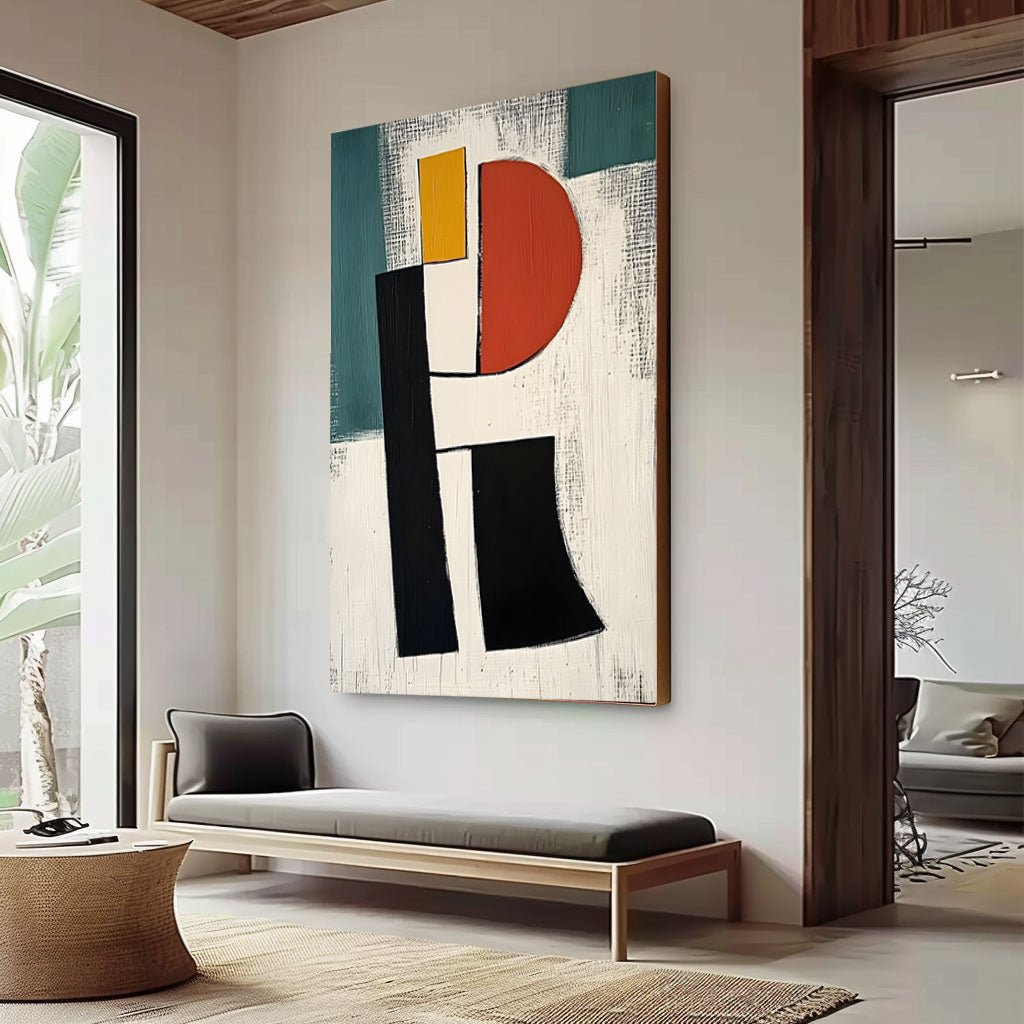 Abstract Painting "Armonía Divergente"