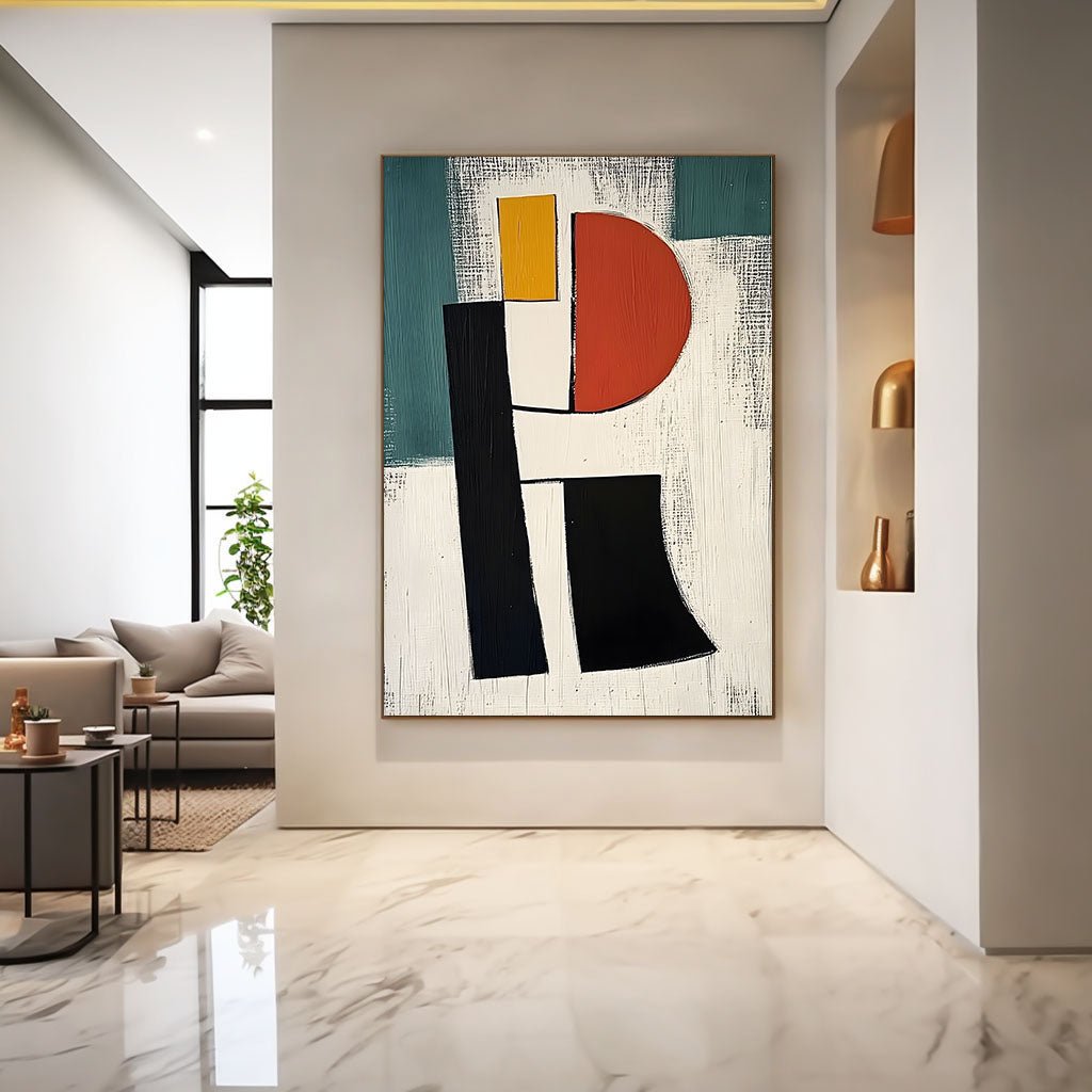 Abstract Painting "Armonía Divergente"