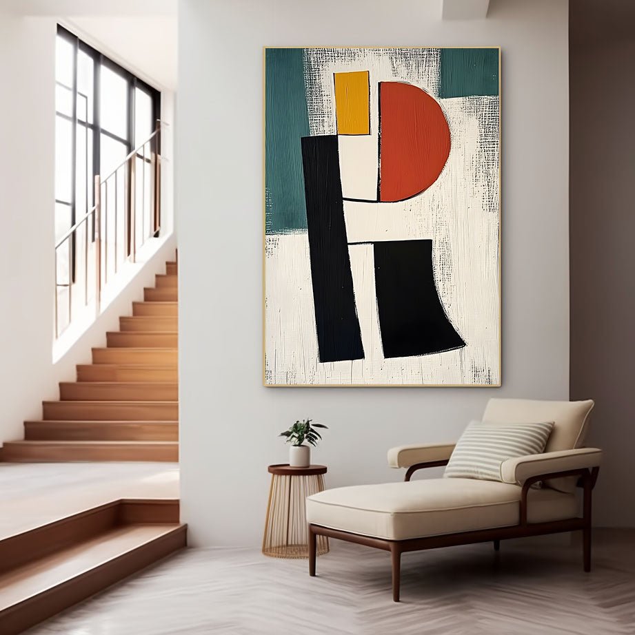 Abstract Painting "Armonía Divergente"