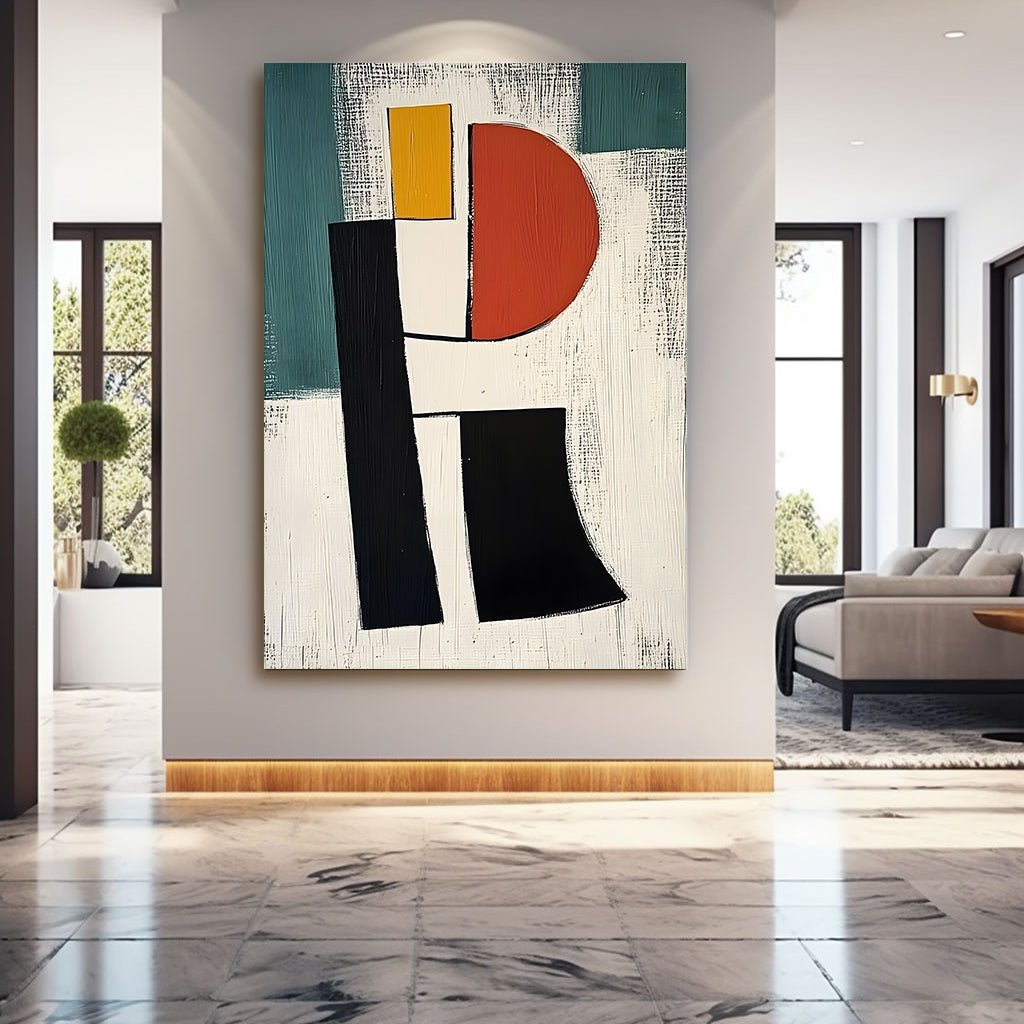 Abstract Painting "Armonía Divergente"