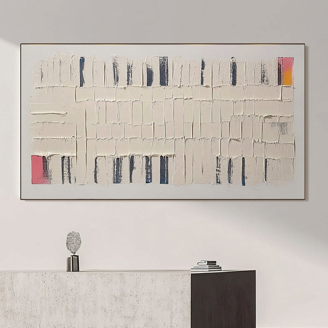 Abstract Painting "Armon��a Fragmentada"