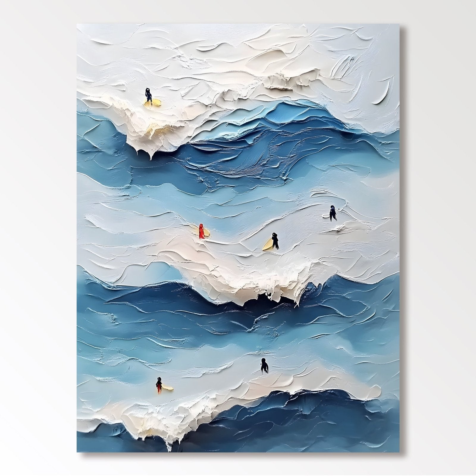 Abstrakt maleri "Armonía Marina"