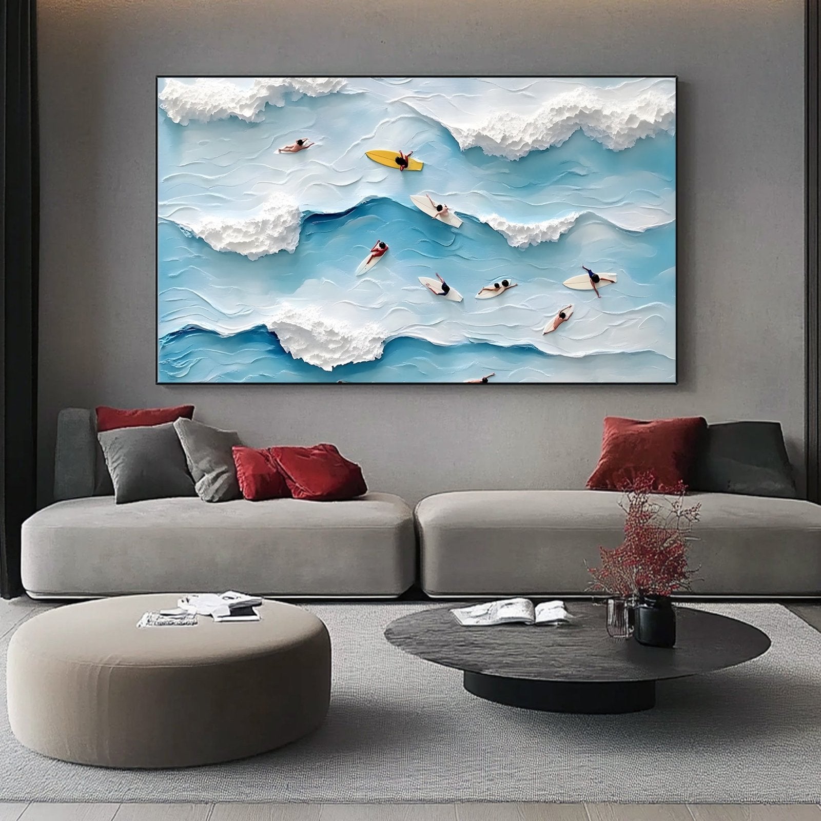 Abstract Painting "ArteMarino"