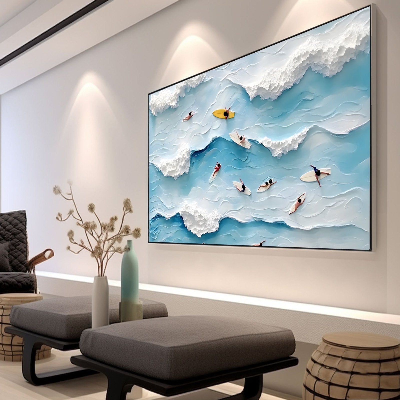 Abstract Painting "ArteMarino"