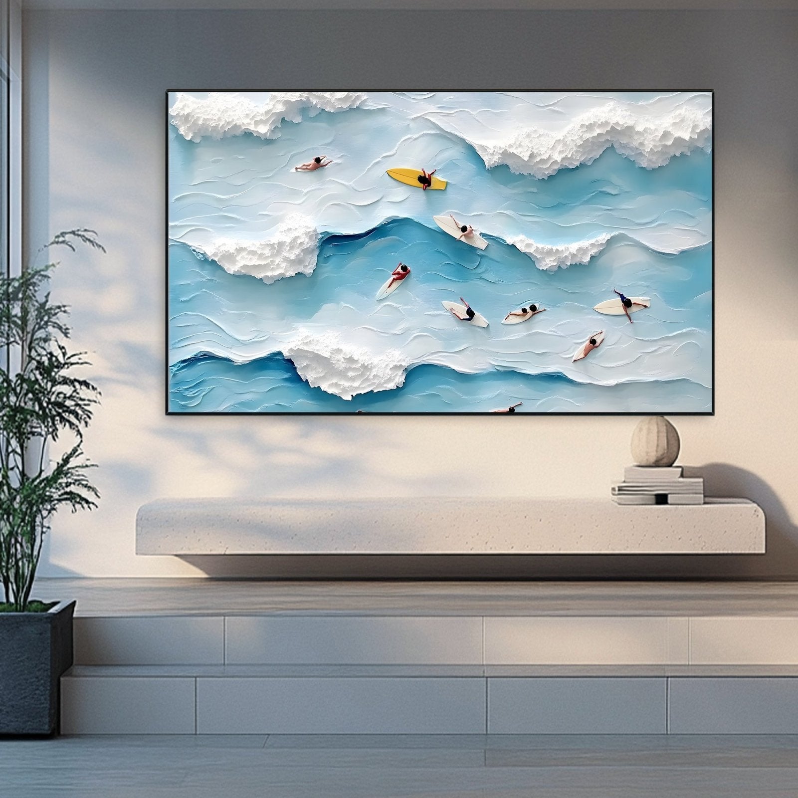 Abstract Painting "ArteMarino"