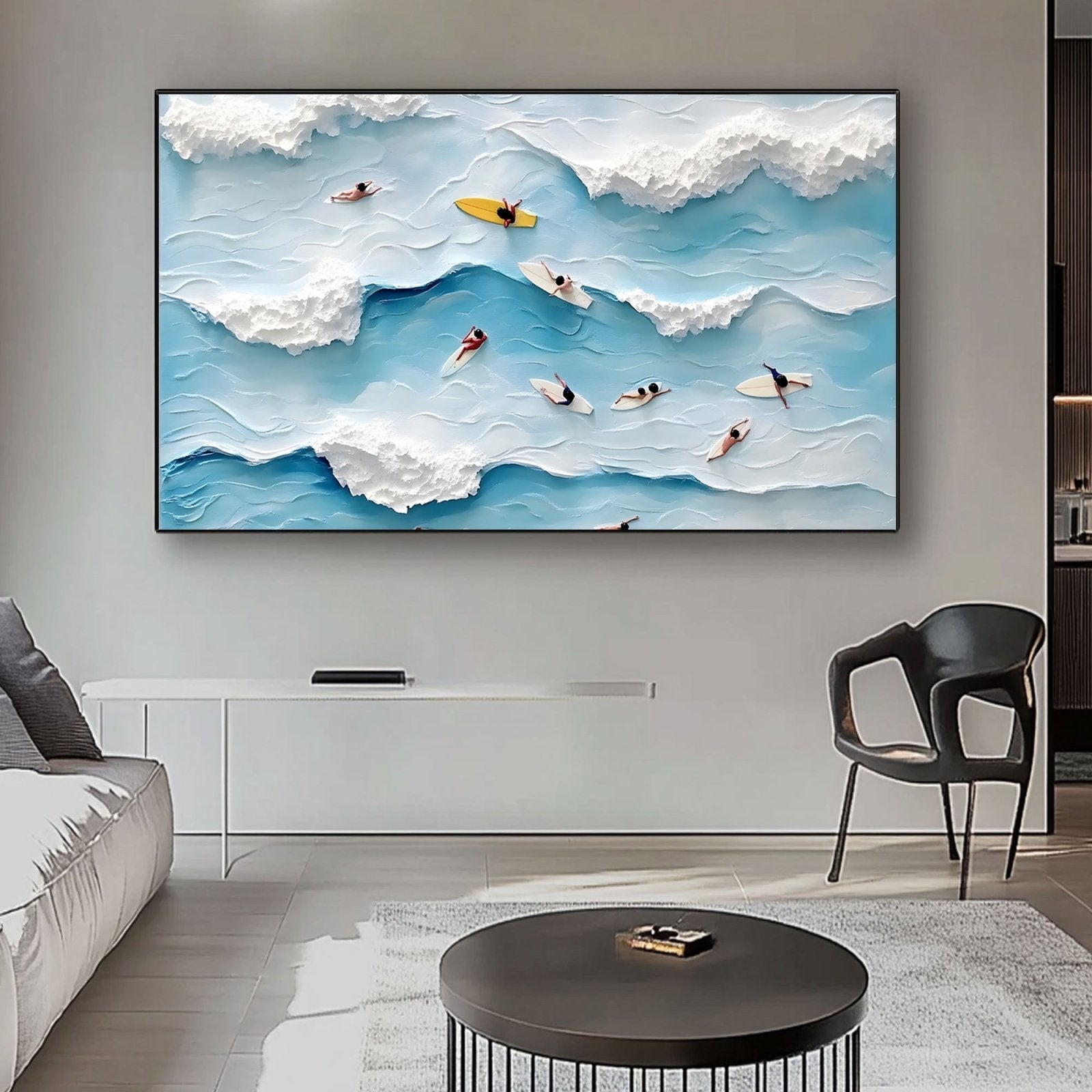 Abstract Painting "ArteMarino"