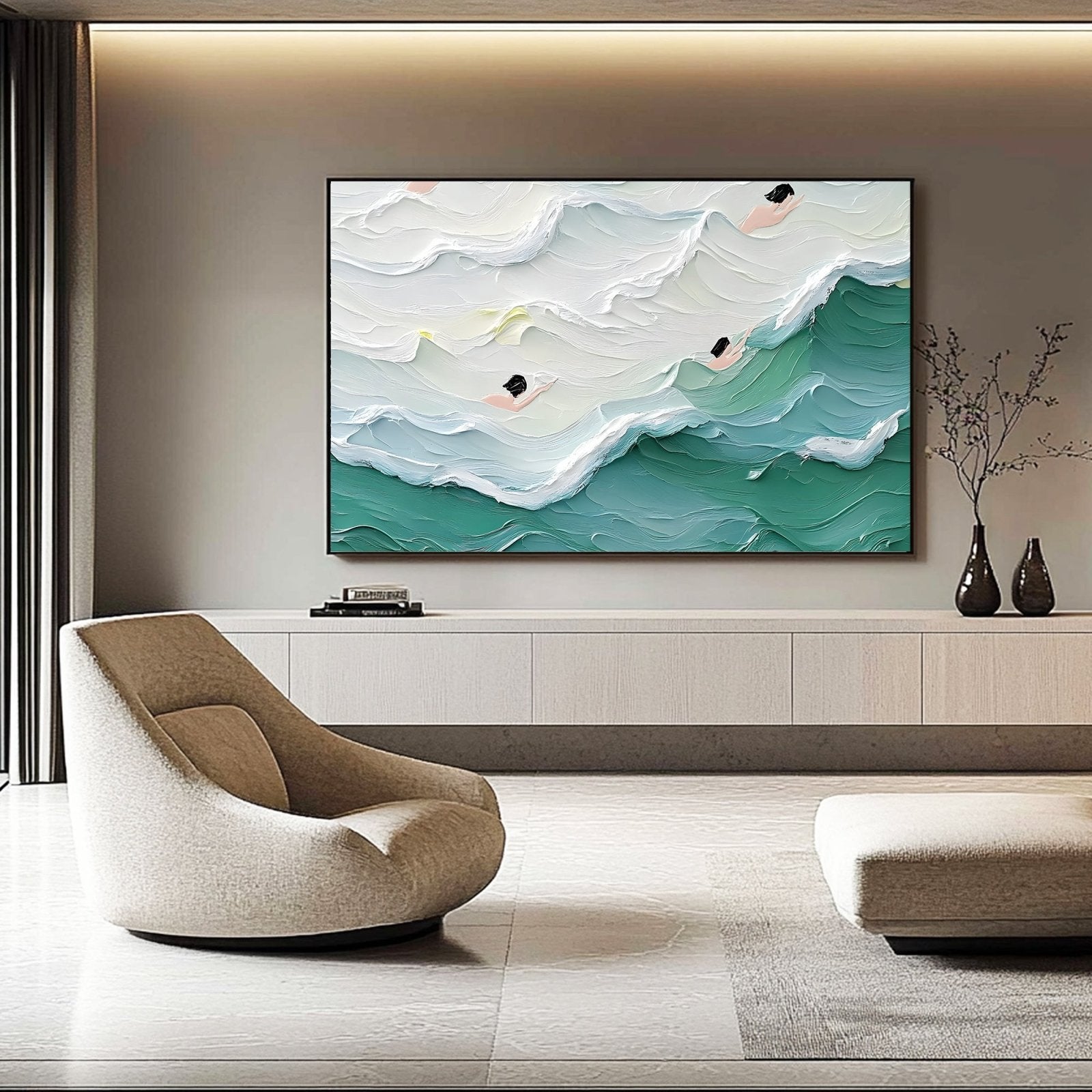 Abstract Painting "Aventura"