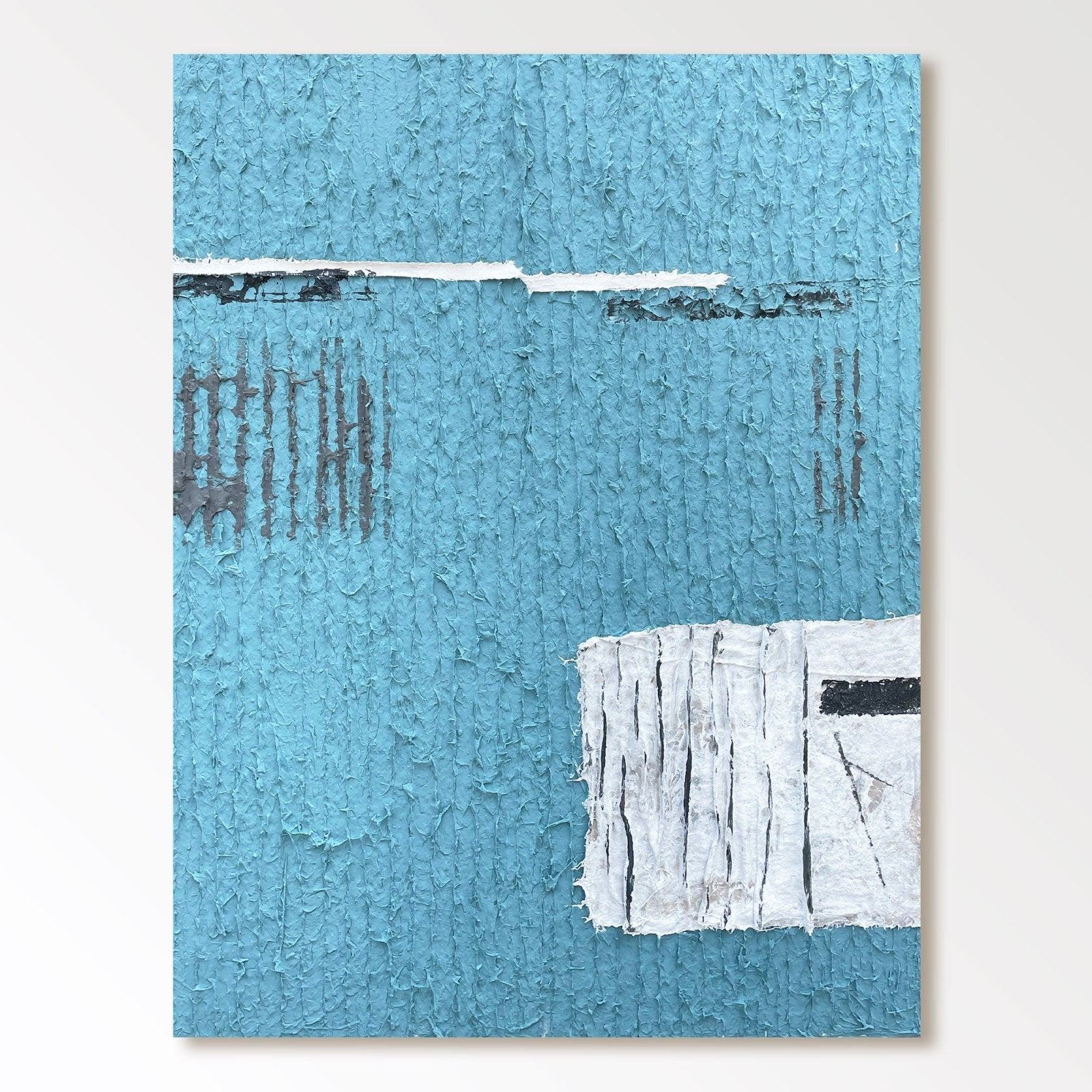 Abstract Painting "Azul Revelado”