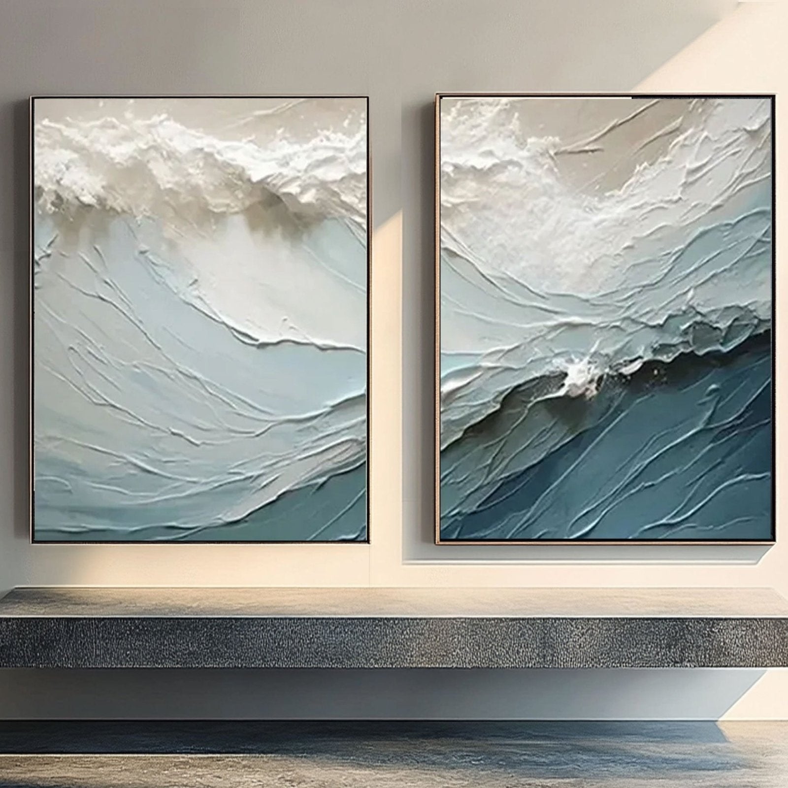 Abstract Painting "Azuréeve”