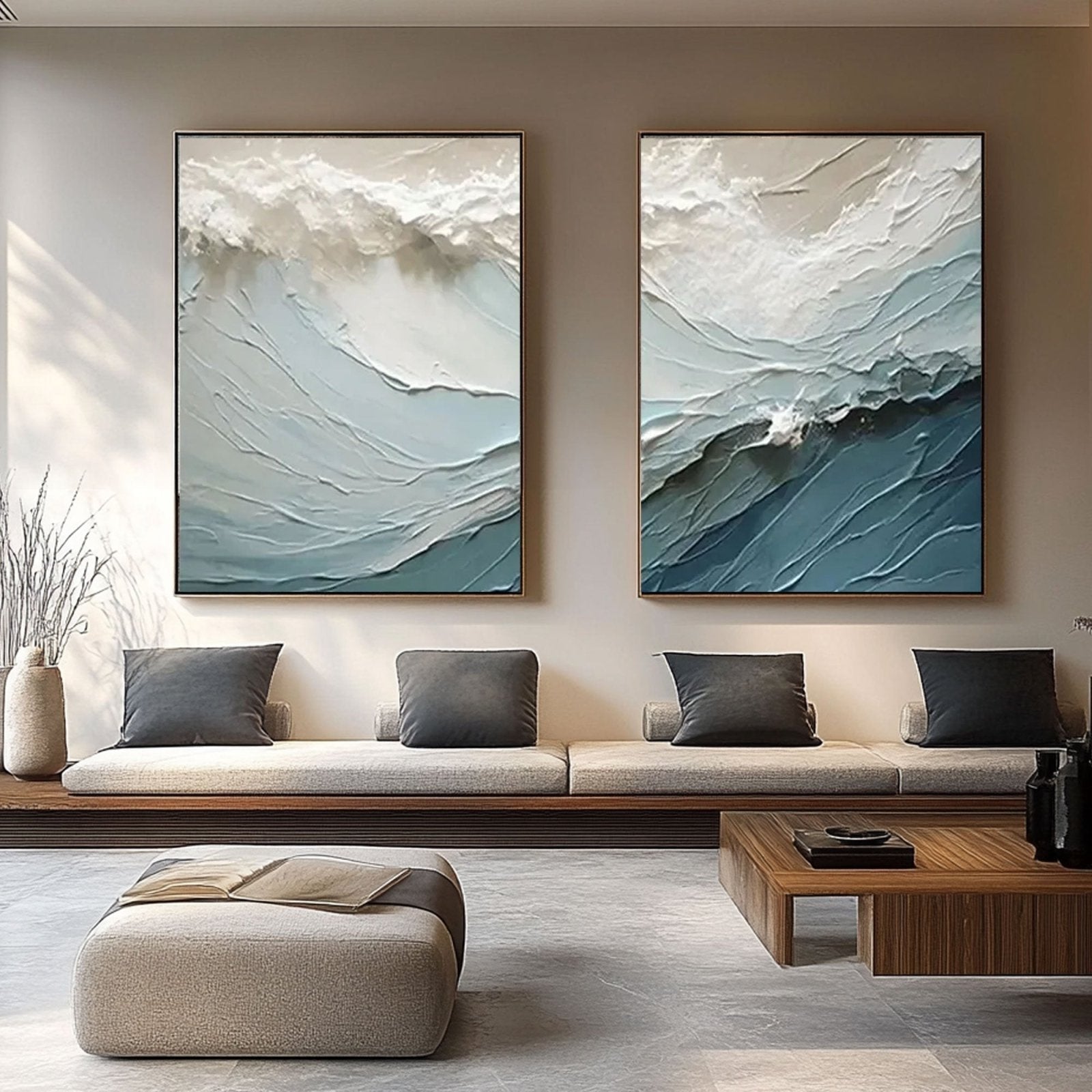 Abstract Painting "Azuréeve”