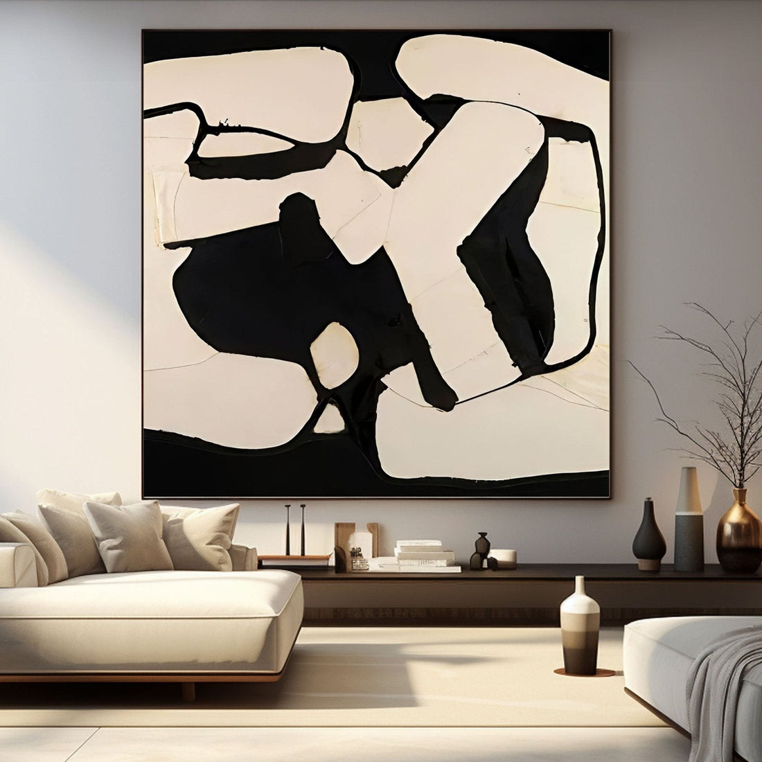 Abstract Painting "Balance in Duality"