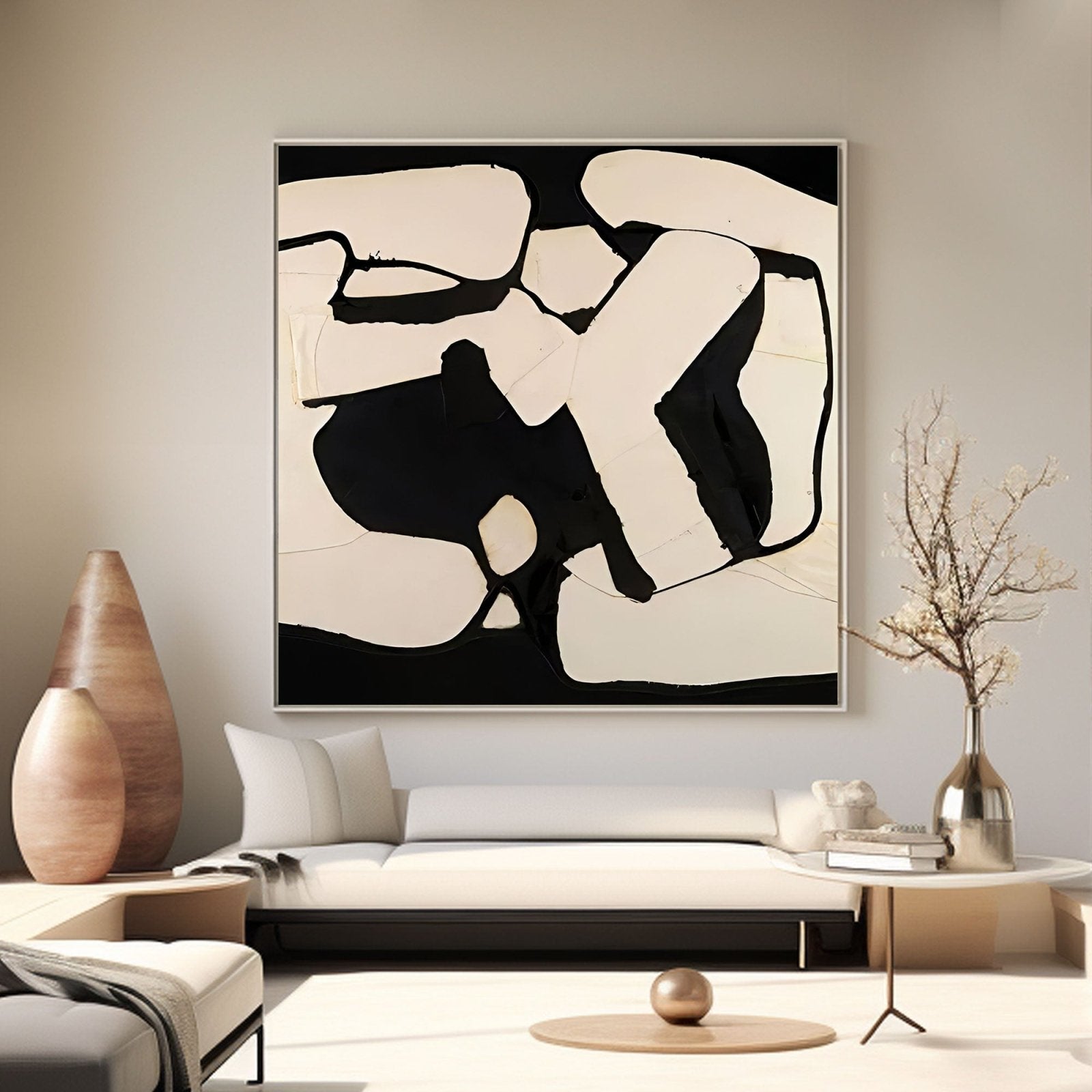 Abstract Painting "Balance in Duality"