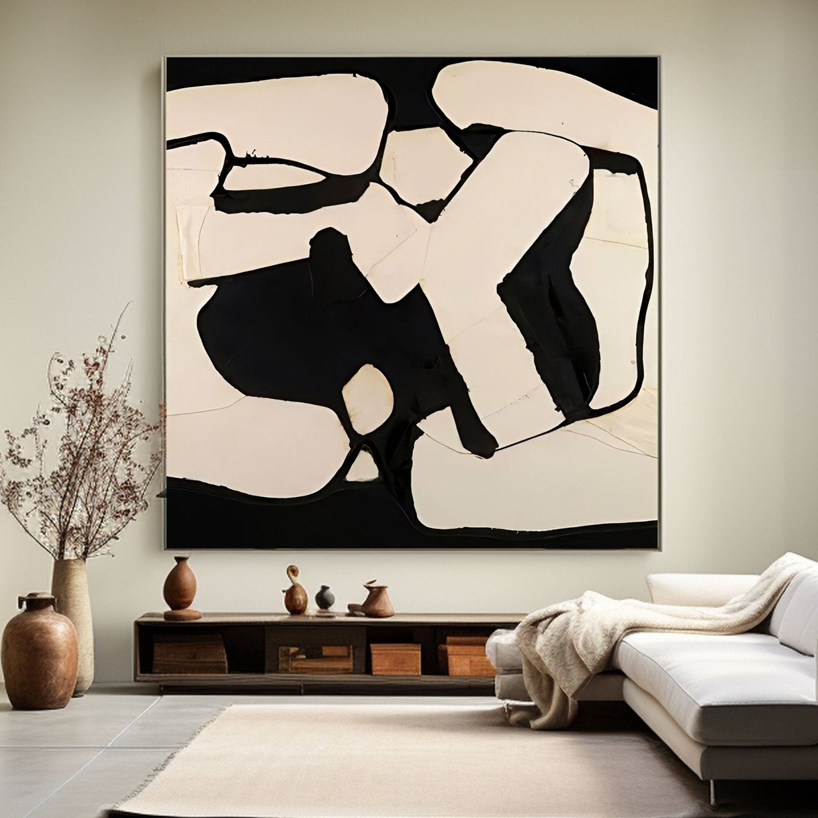 Abstract Painting "Balance in Duality"