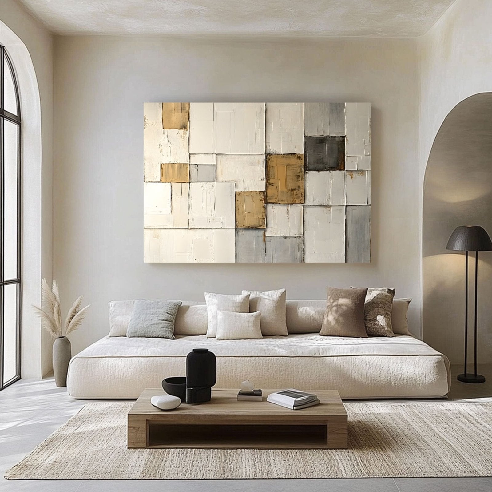 Abstract Painting "Blend Kompozycji"