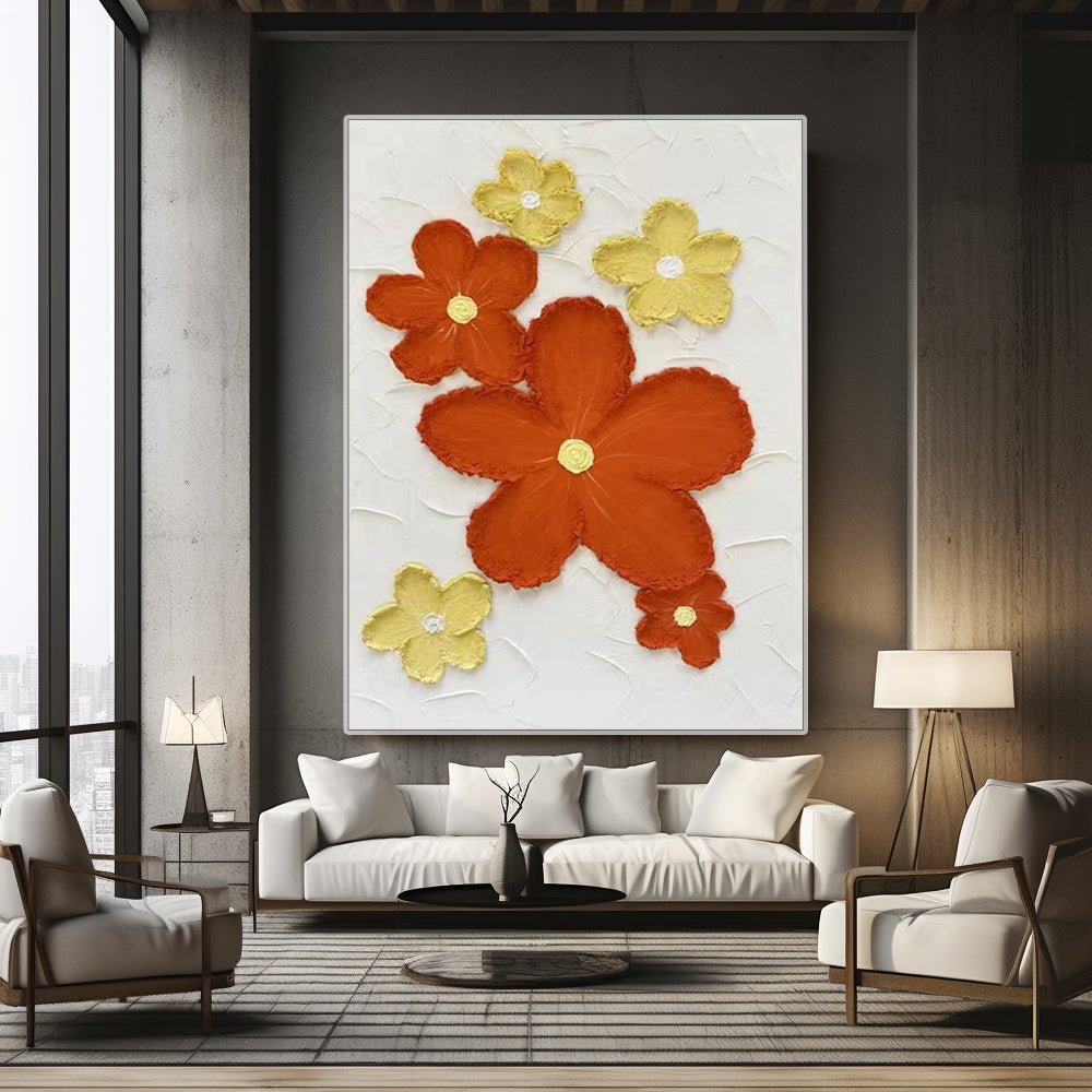 Abstract Painting "Blooming Joy"