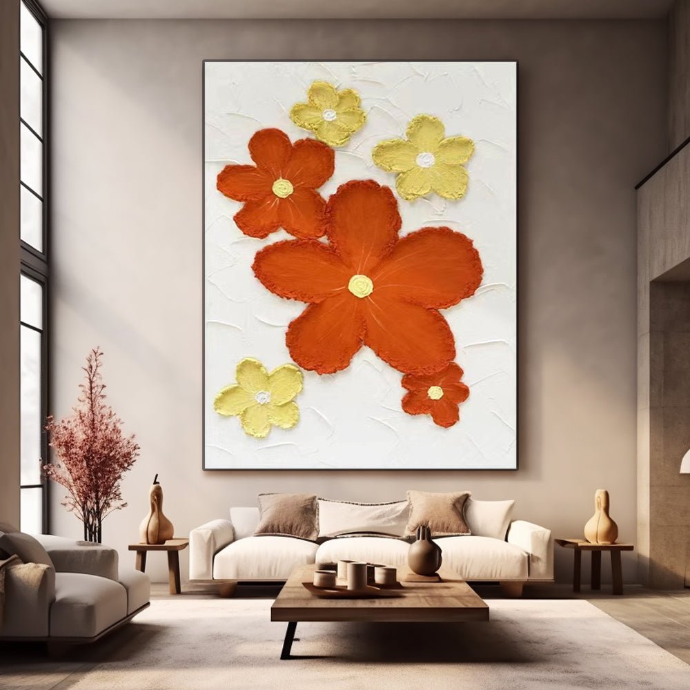Abstract Painting "Blooming Joy"