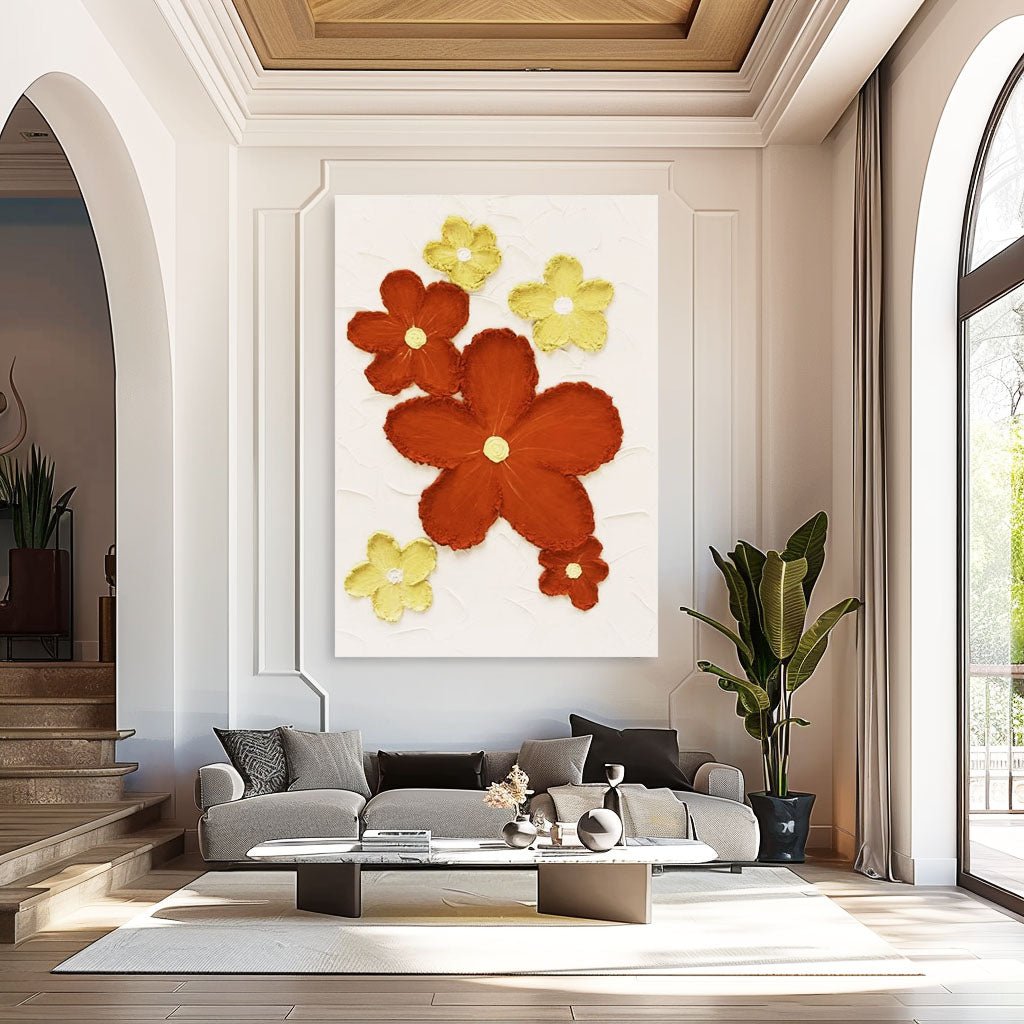 Abstract Painting "Blooming Joy"