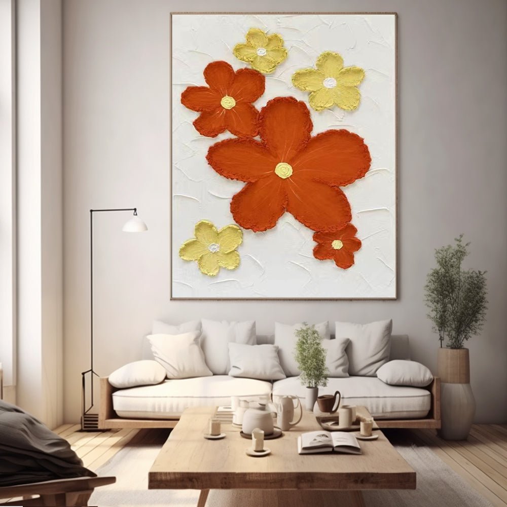 Abstract Painting "Blooming Joy"