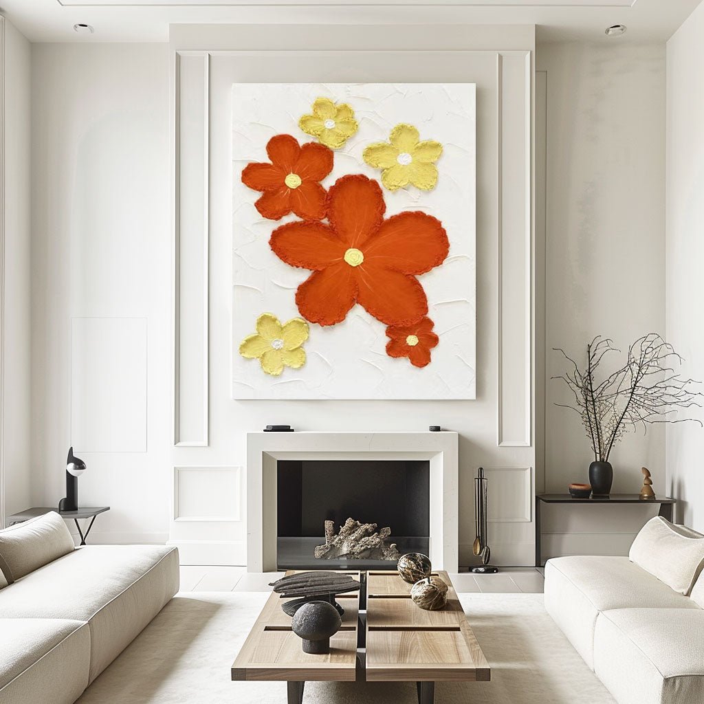 Abstract Painting "Blooming Joy"