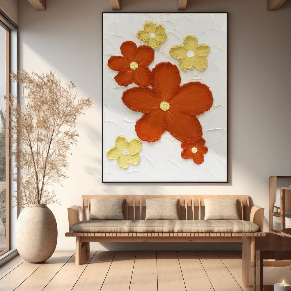 Abstract Painting "Blooming Joy"