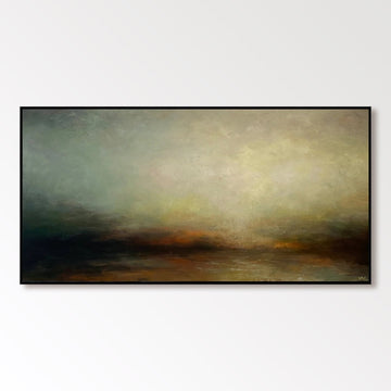 Abstrakt maleri "Brume - fænomen"