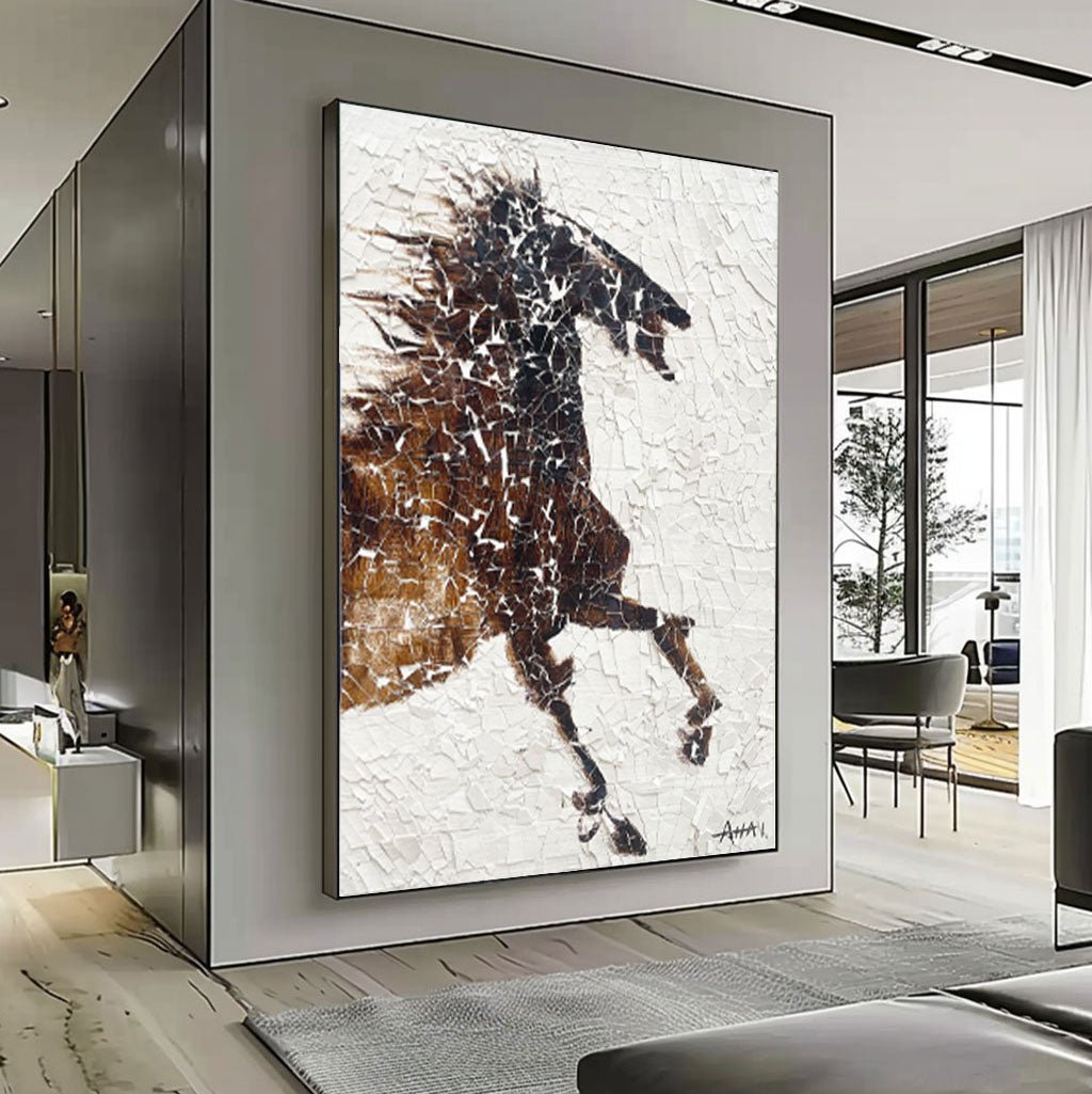 Abstract Painting "Caballo Libre”