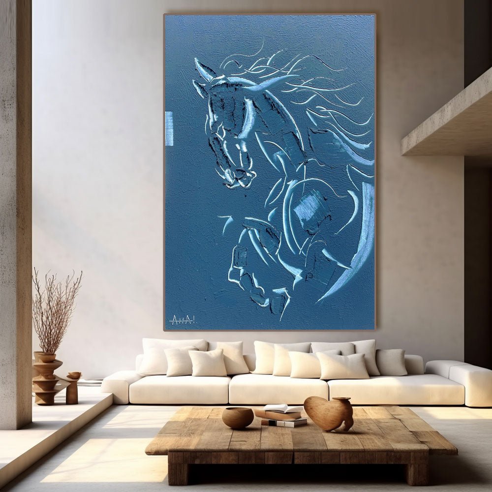 Abstract Painting "Caballo Soñado”